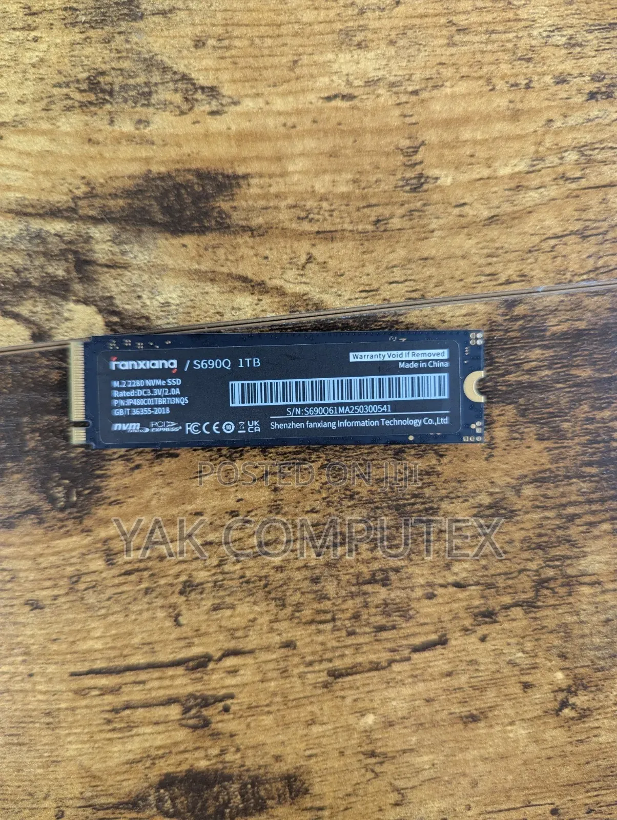 Fanxiang Nvme SSD 1tb M.2 2280 Gen4 Gaming Pc Solid State