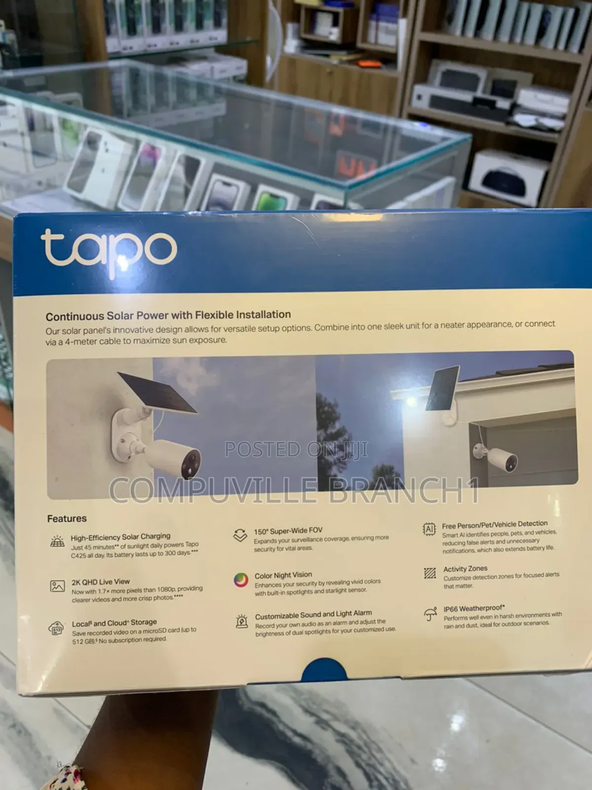 Tapo Solar Powered CCTV Camera