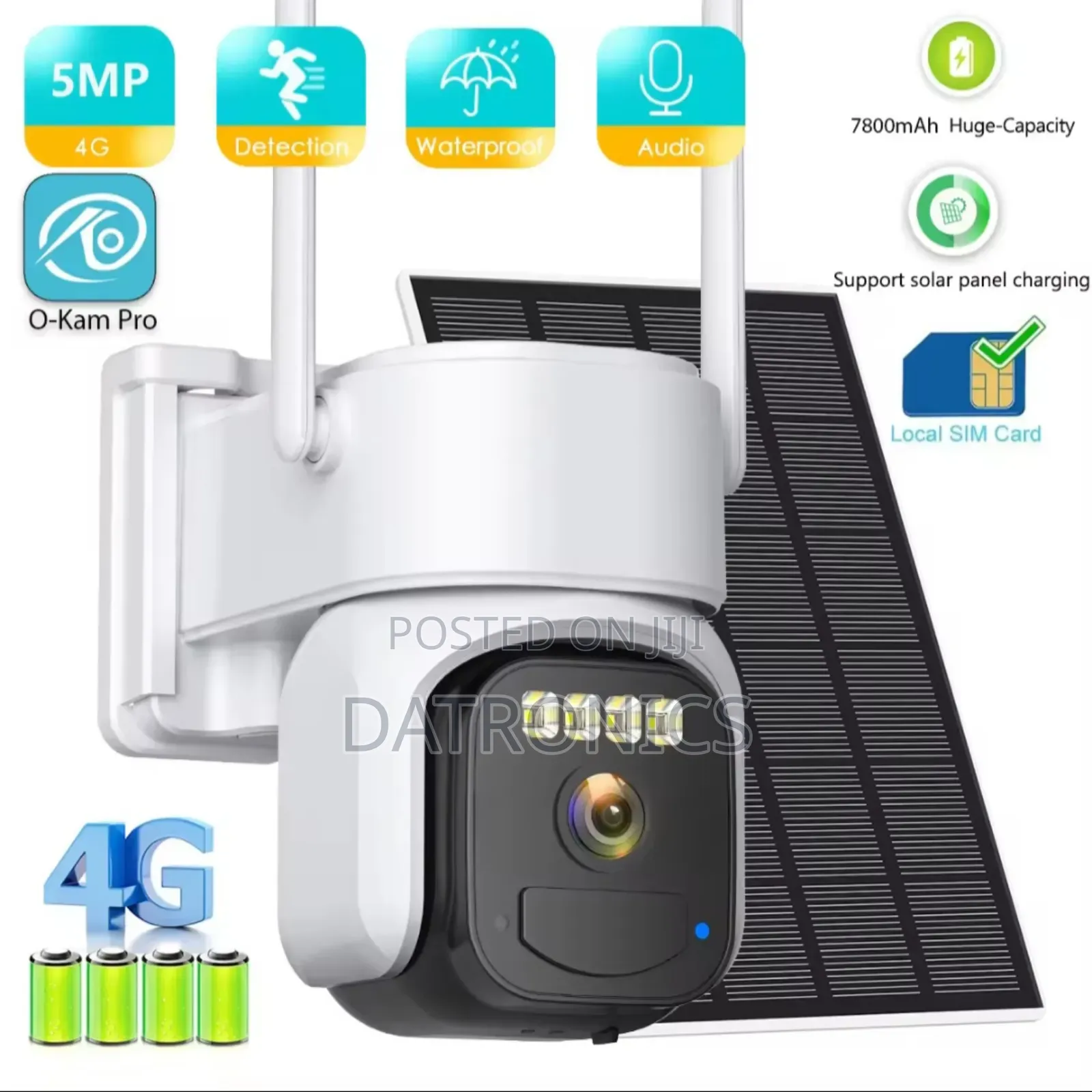 4g Outdoor Solar Camera