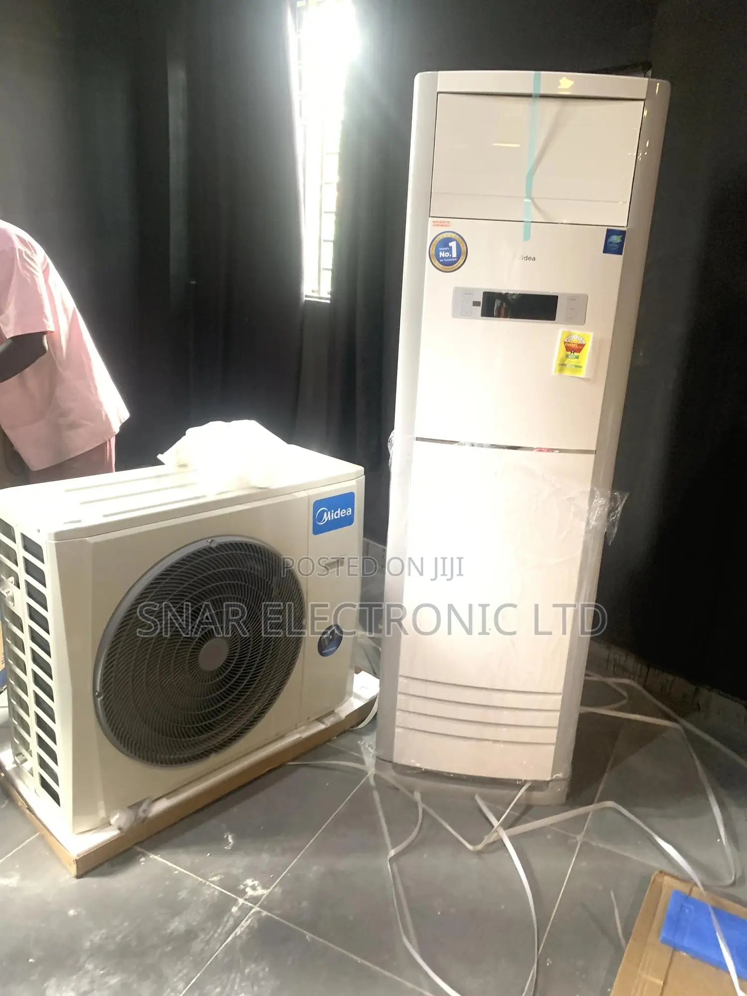 Auto Restart Midea 3.5hp Floor Standing Air Conditioner