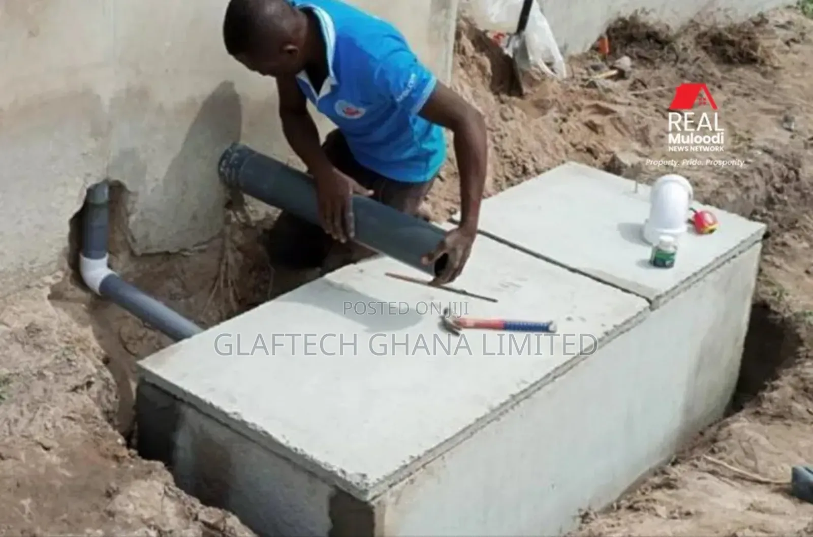 We Do Bio Digester Toilet Within Ablekuma,Pokuase,Ashiama Amasaman