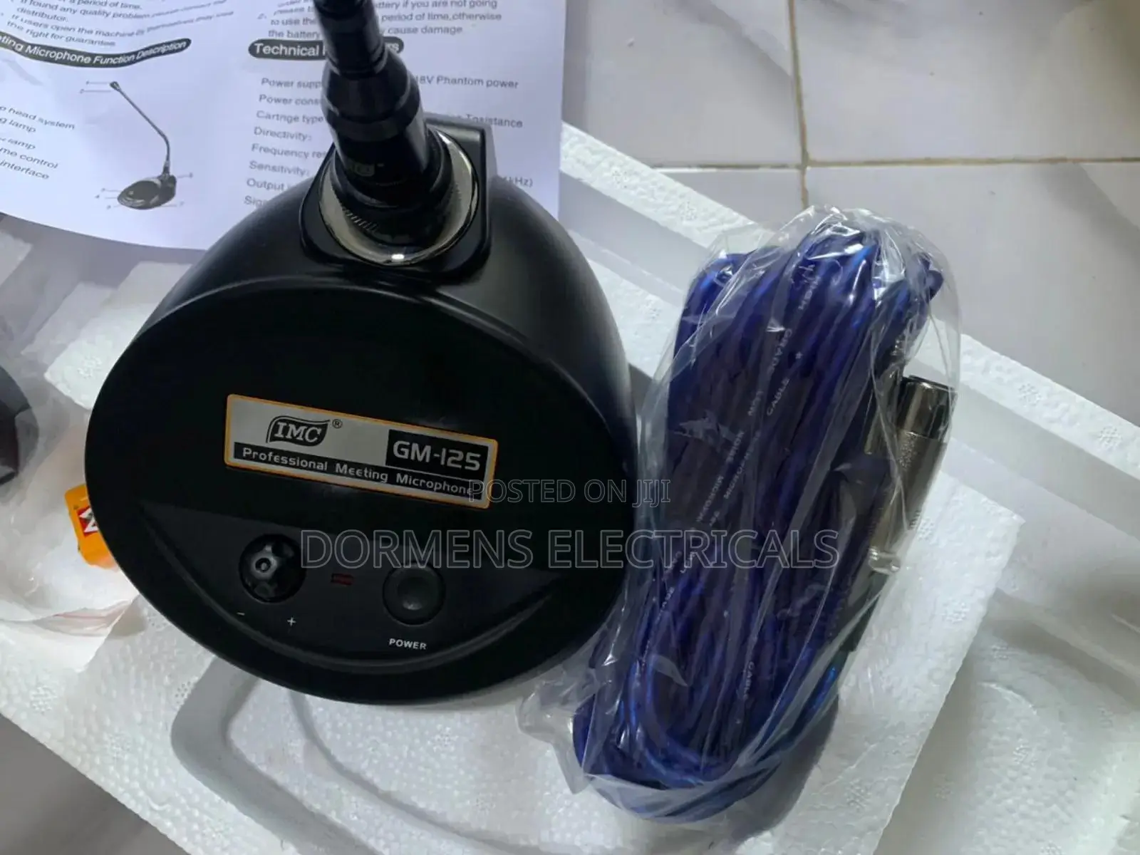 Table Cord Microphone