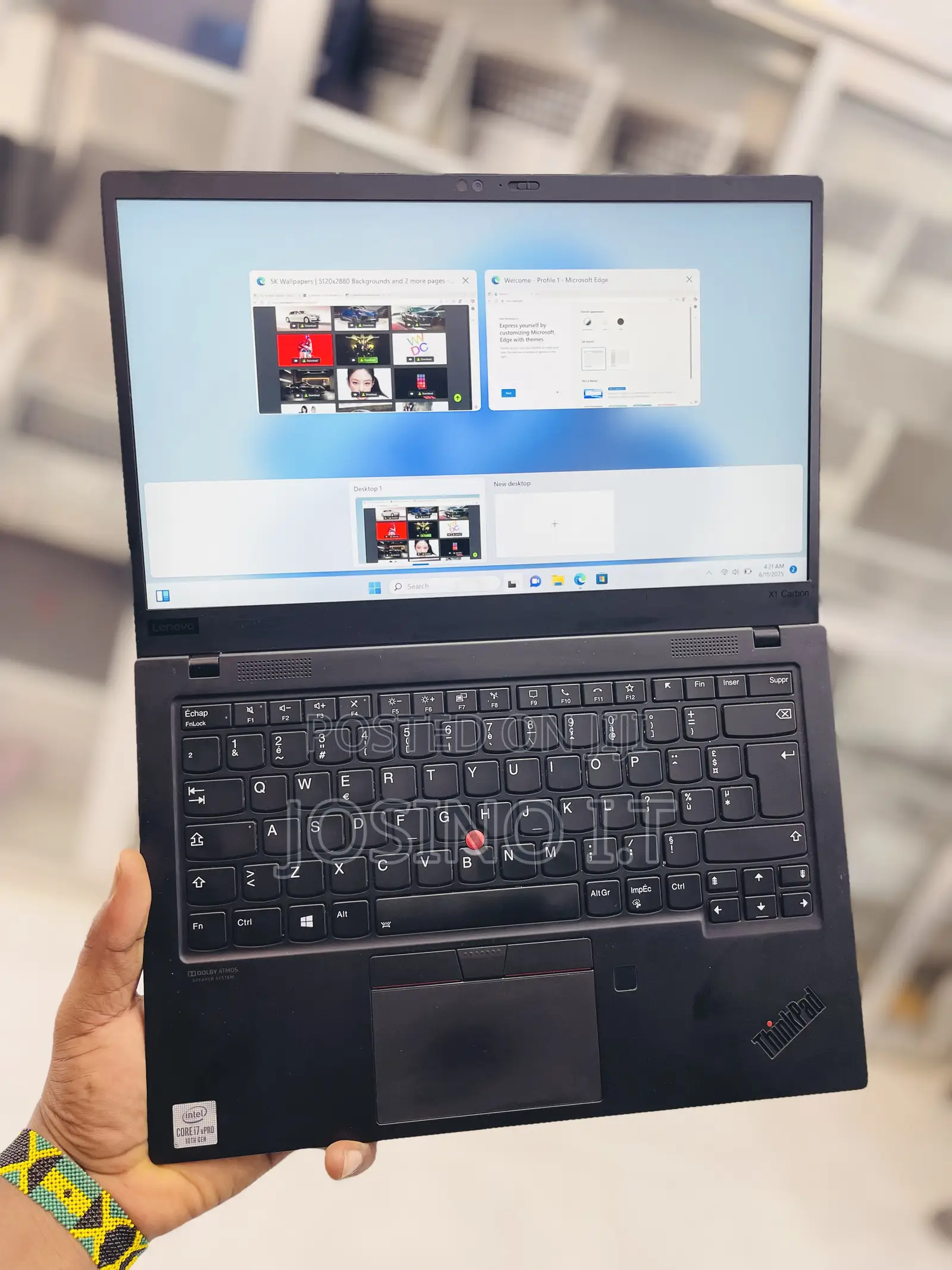 Laptop Lenovo ThinkPad X1 Carbon 16GB Intel Core i7 SSD 512GB