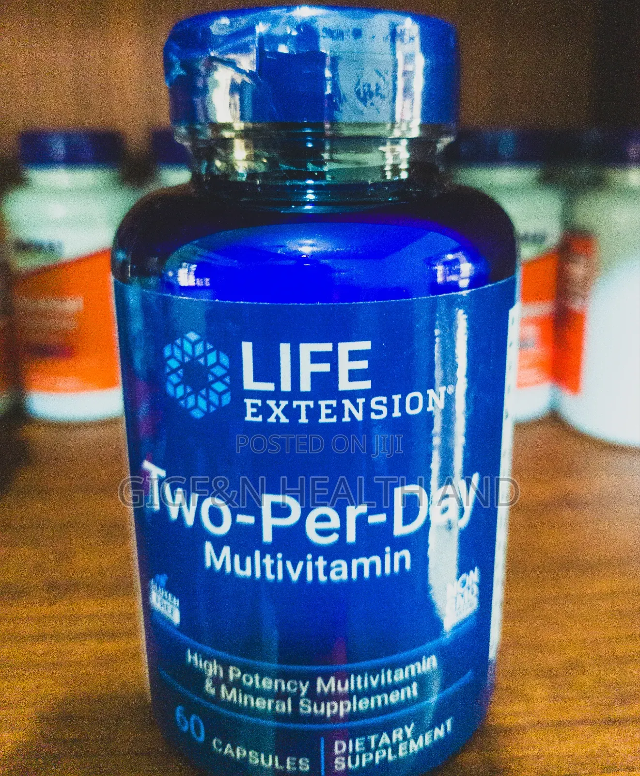 Two-Per-Day Multivitamin High Potency 60 Caps (Heart Brain Health)