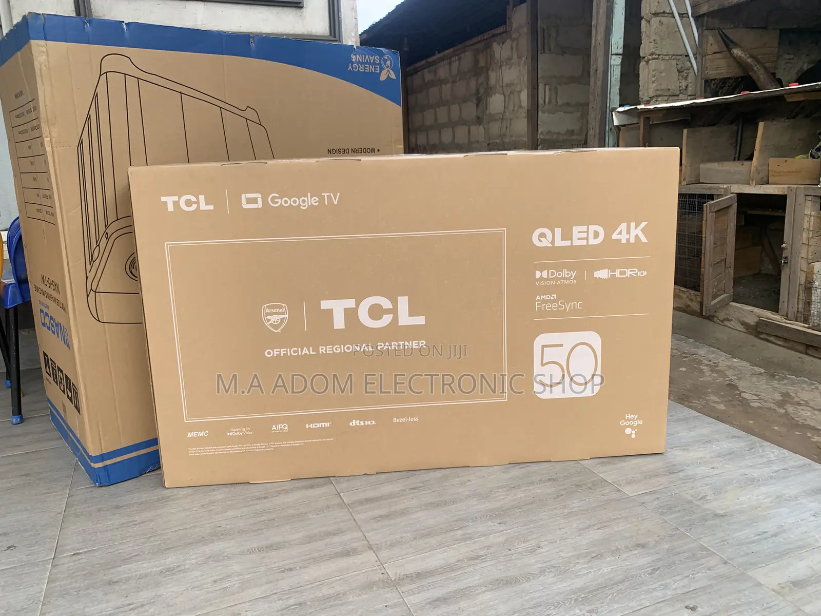 TCL 50” Qled Smart Bluetooth Tv