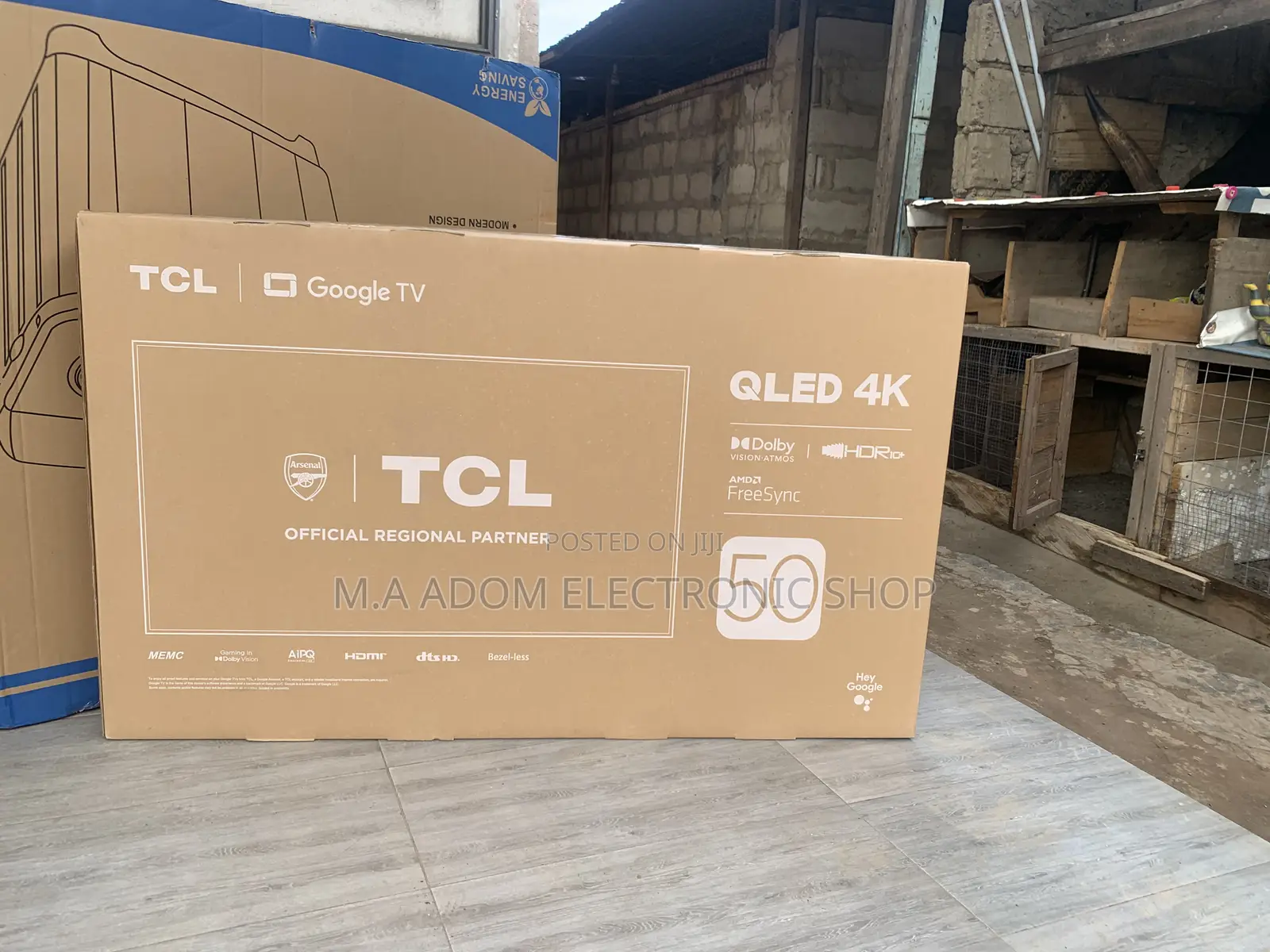 TCL 50” Qled Smart Bluetooth Tv
