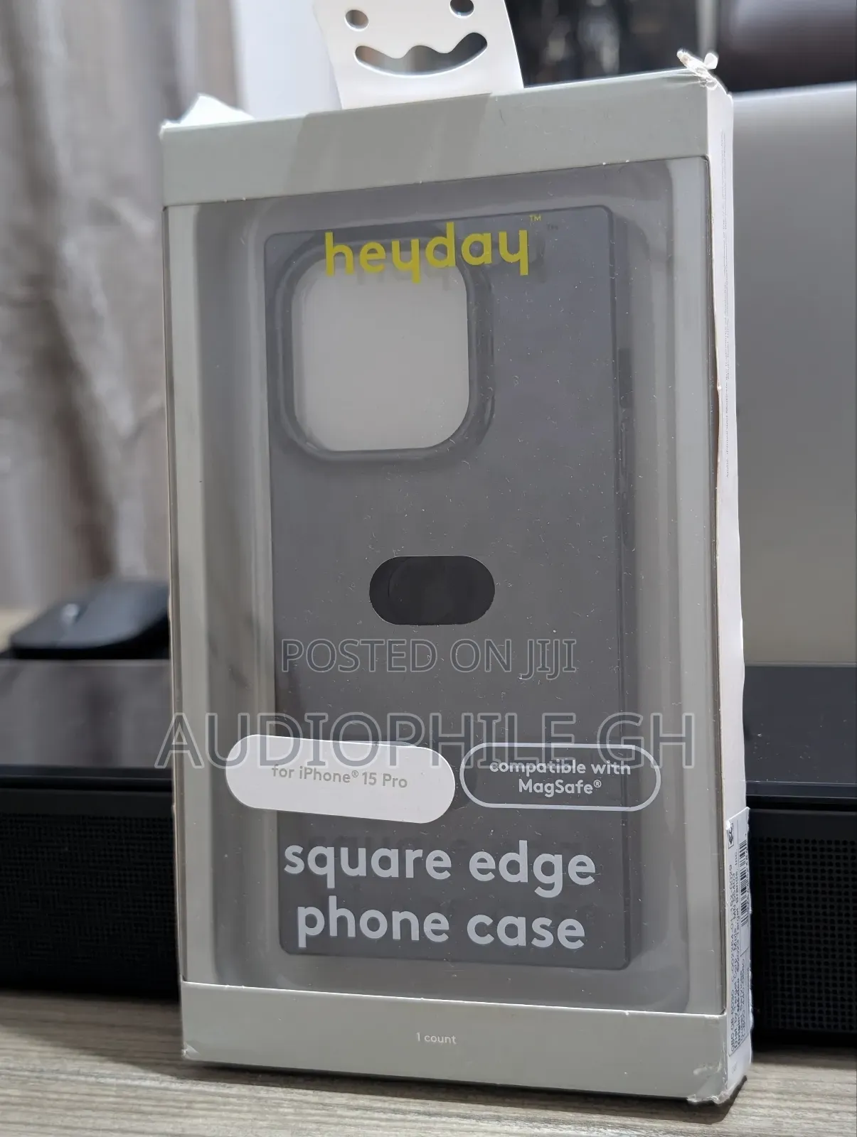 Heyday Apple 15 Pro Square Edge Hard Shell Case