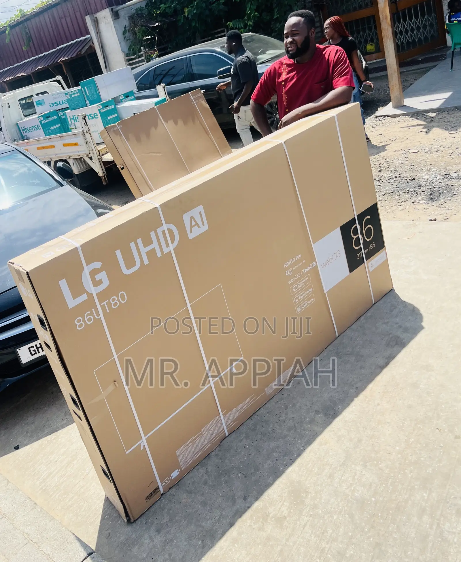 Uhd Smart Lg 86ut8000 86 Inch Television(2025 Model).