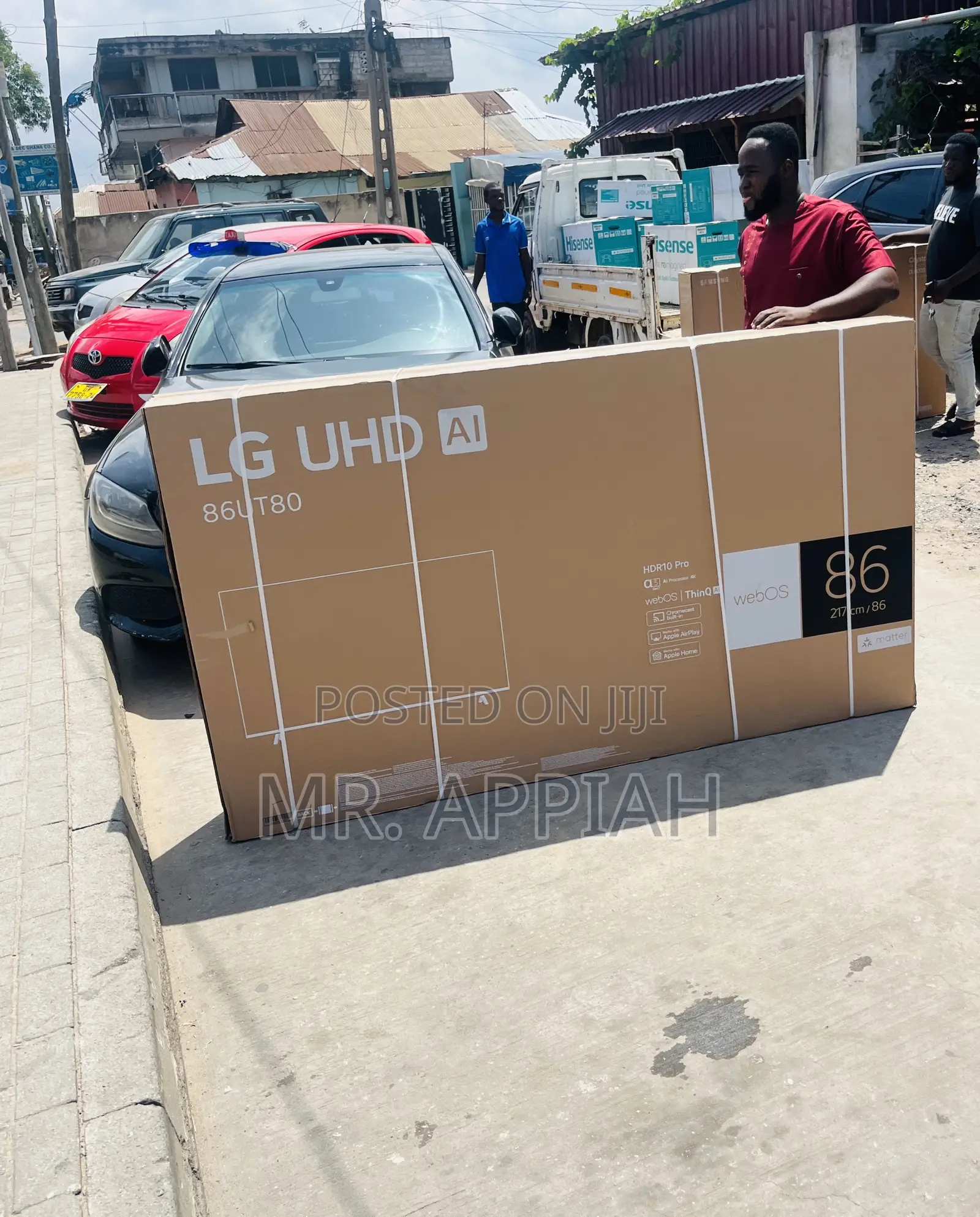 Classic Lg 86ut8000 86” Uhd Smart Television(Black).