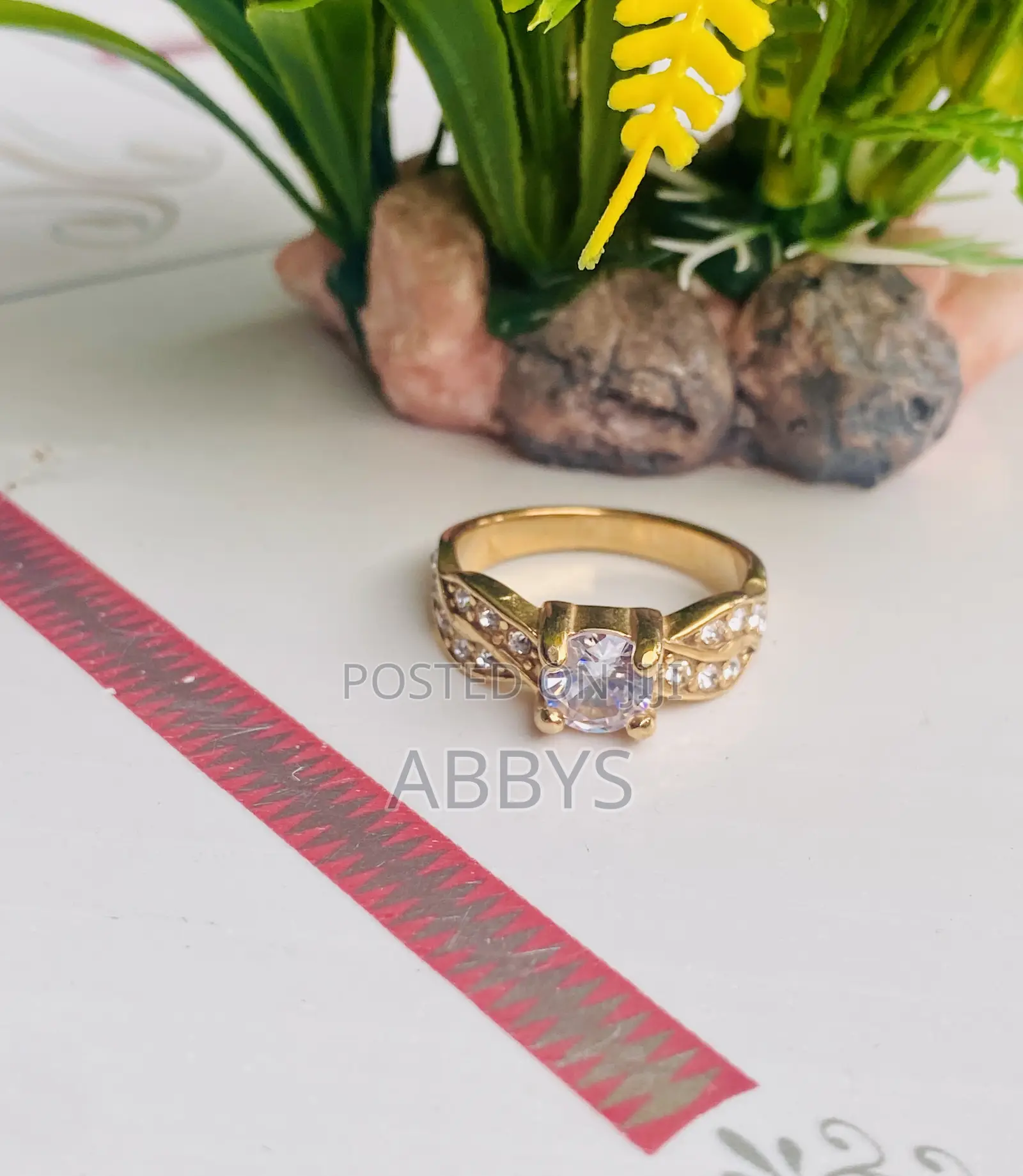Floral Engagement/Promise Ring