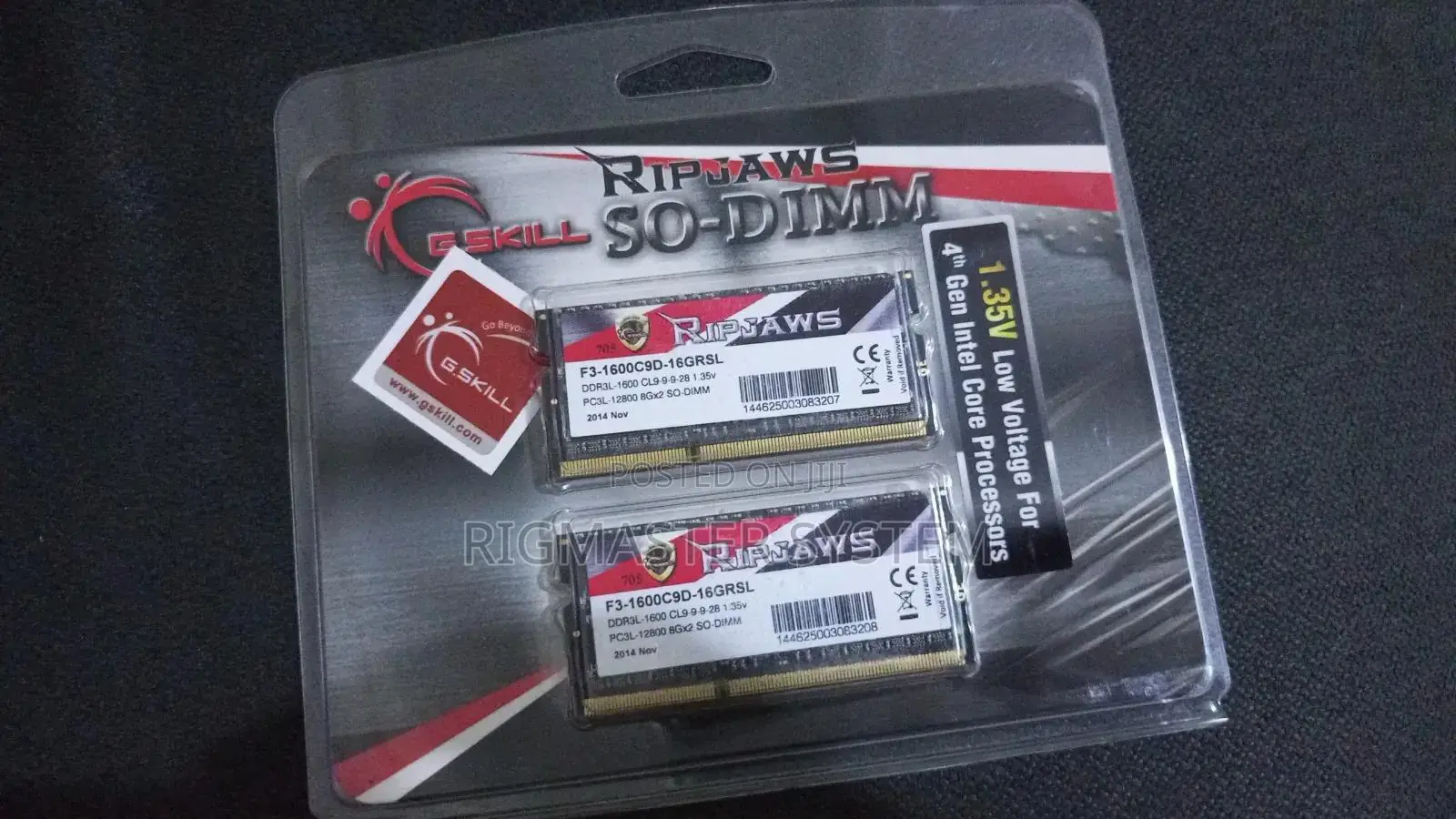 Ddr3l 12800s 8gb 1600mhz Laptop Memory