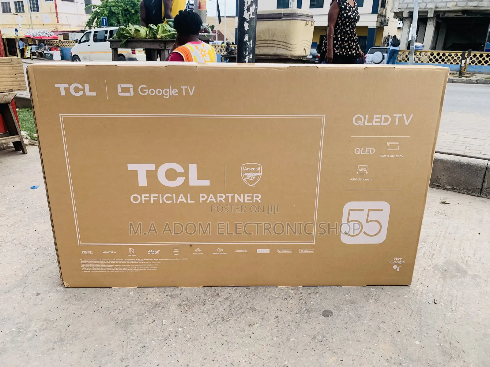 TCL 55” Qled Tv