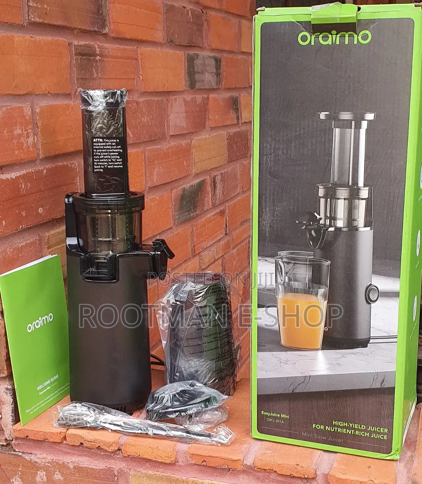 Oraimo Easyjuice Mini Portable Slow Juicer
