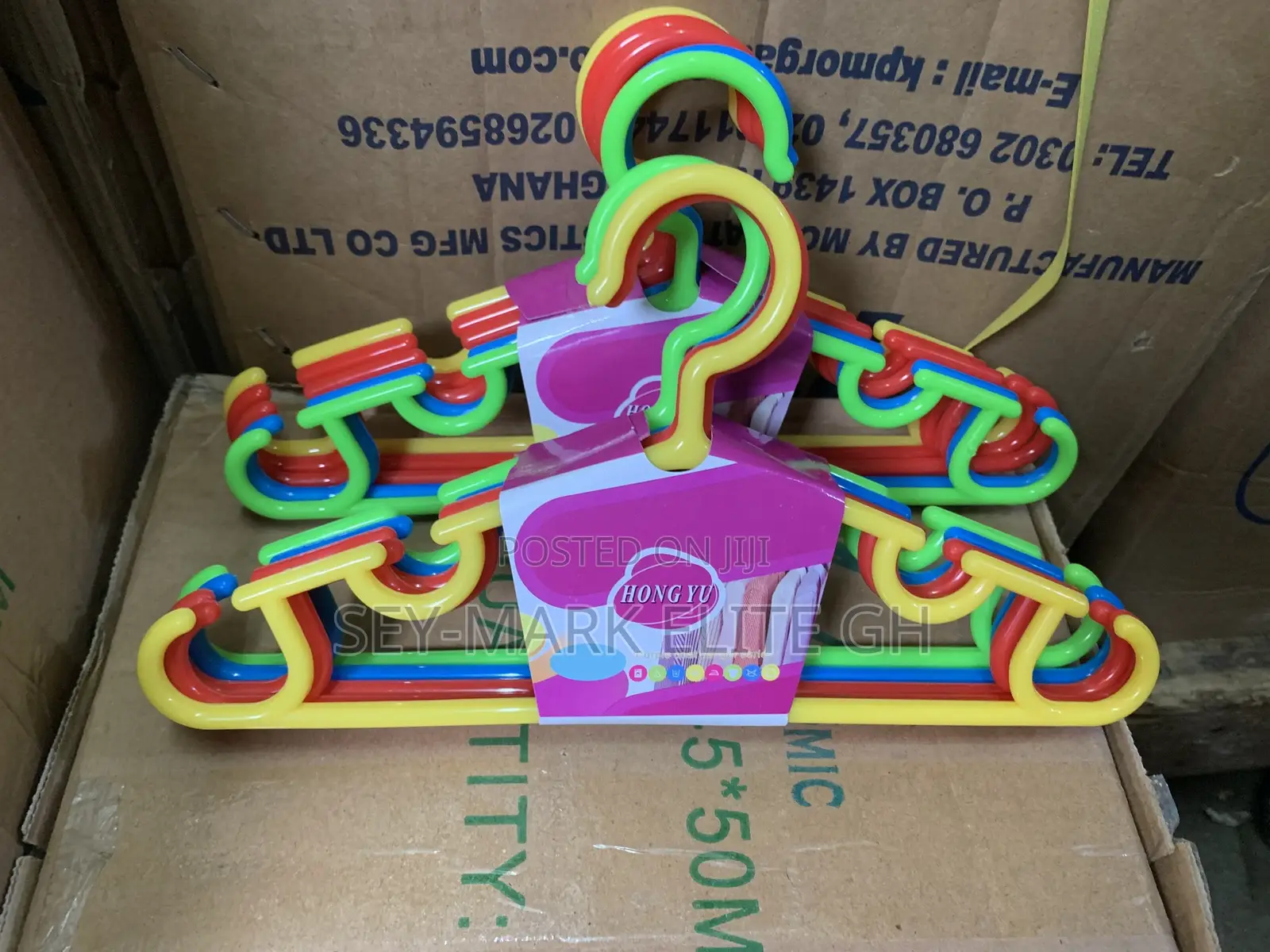 Colorful Kids Hanger (3 Packs / 15pcs )