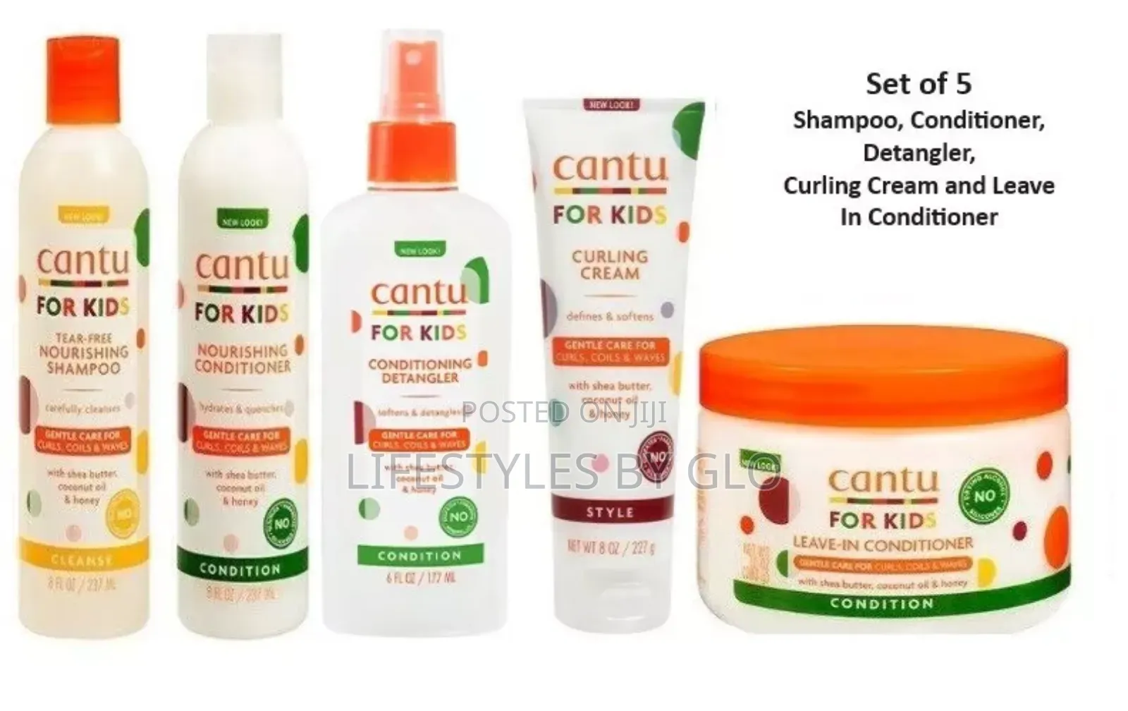 Cantu Care for Kids Set (5 Piece Set)