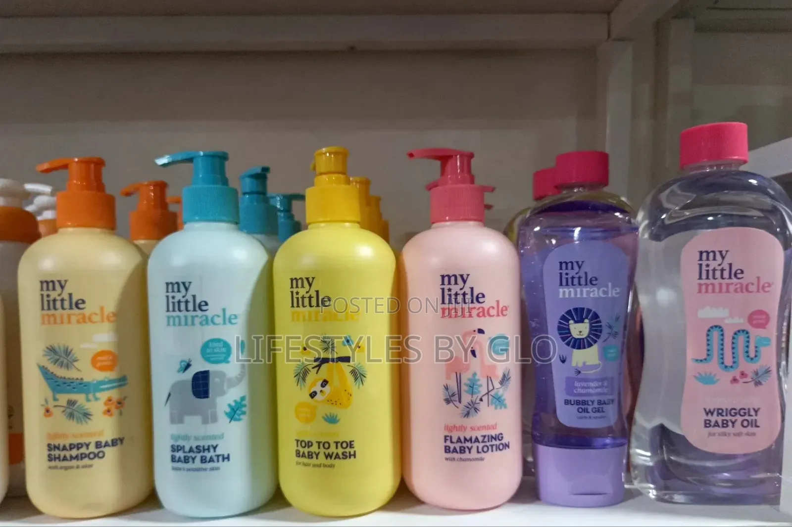 My Little Miracle Baby Bath Range 6set