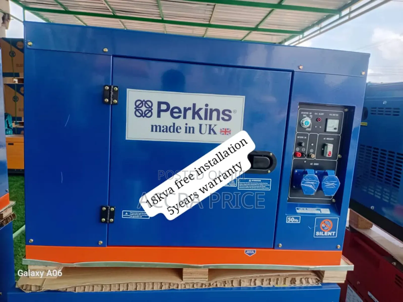 Zenith Edgex Perkins 18kva Diesel Generator 18kva Diesel