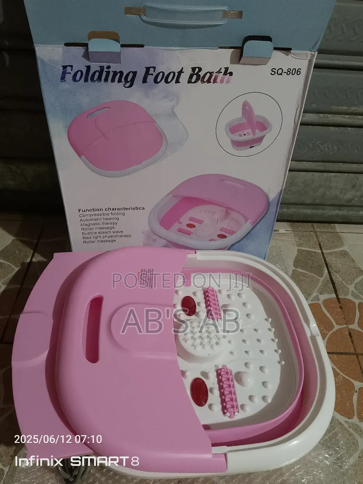 Folding Footbath