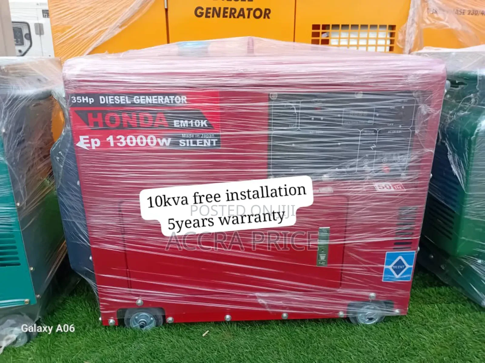 Elite Gen Honda 10kva Diesel Generator 10kva Honda