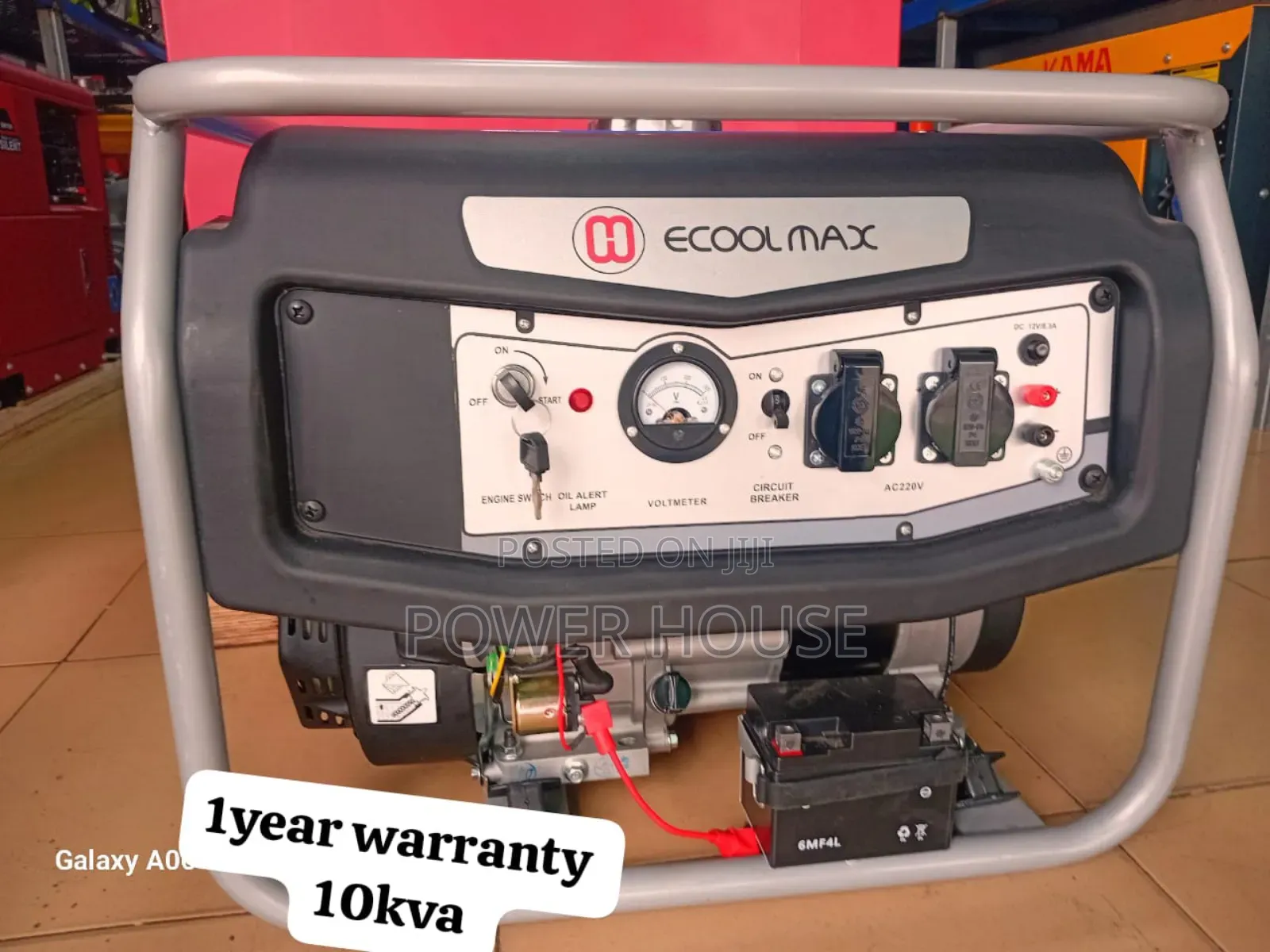 Aircool Serenebase Ecoolmax 10kva 13000watts Petrol Generato