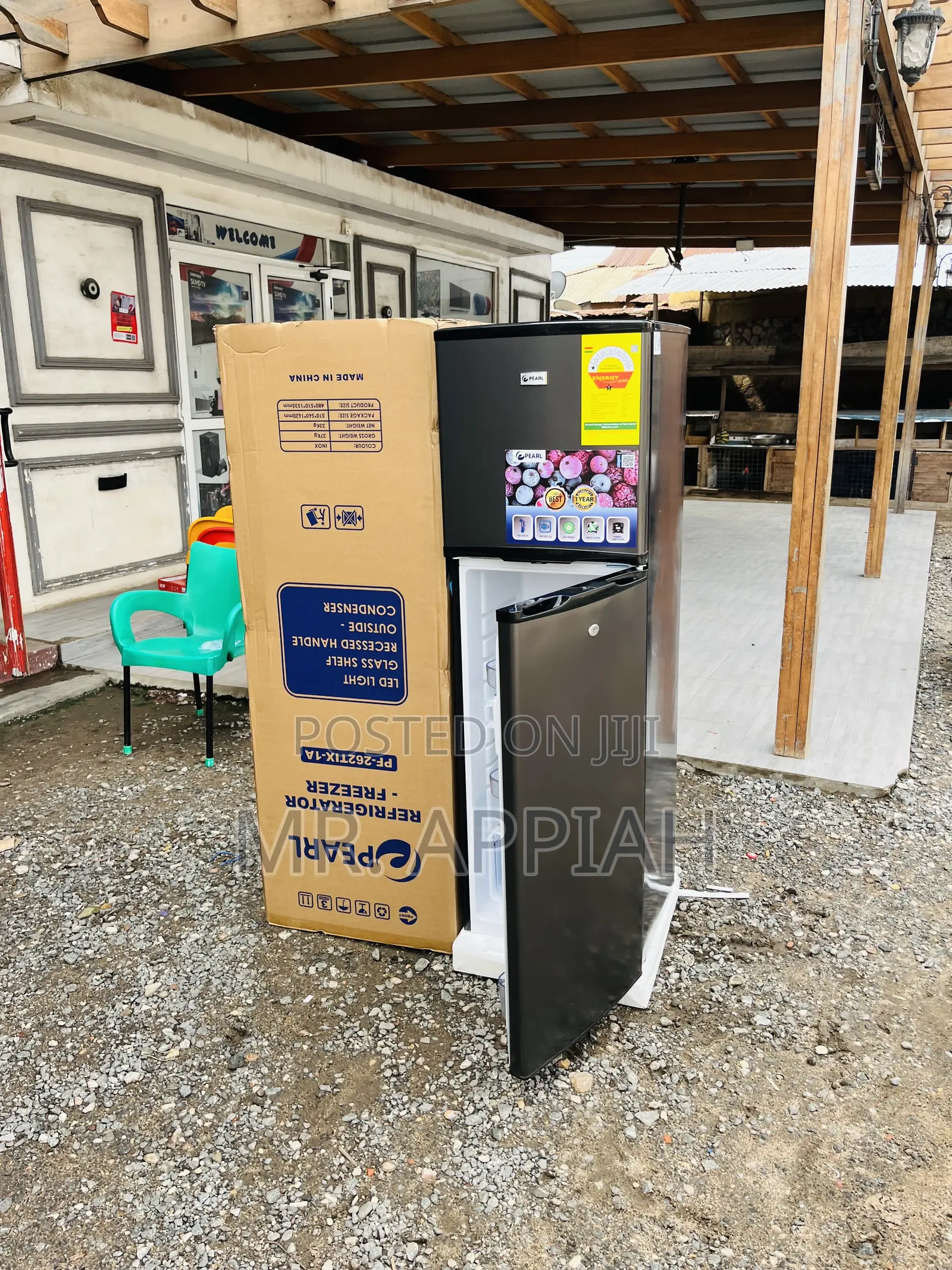 Fast Chilling Pearl Double Door Fridge(Pf-262tix-1 A.) 