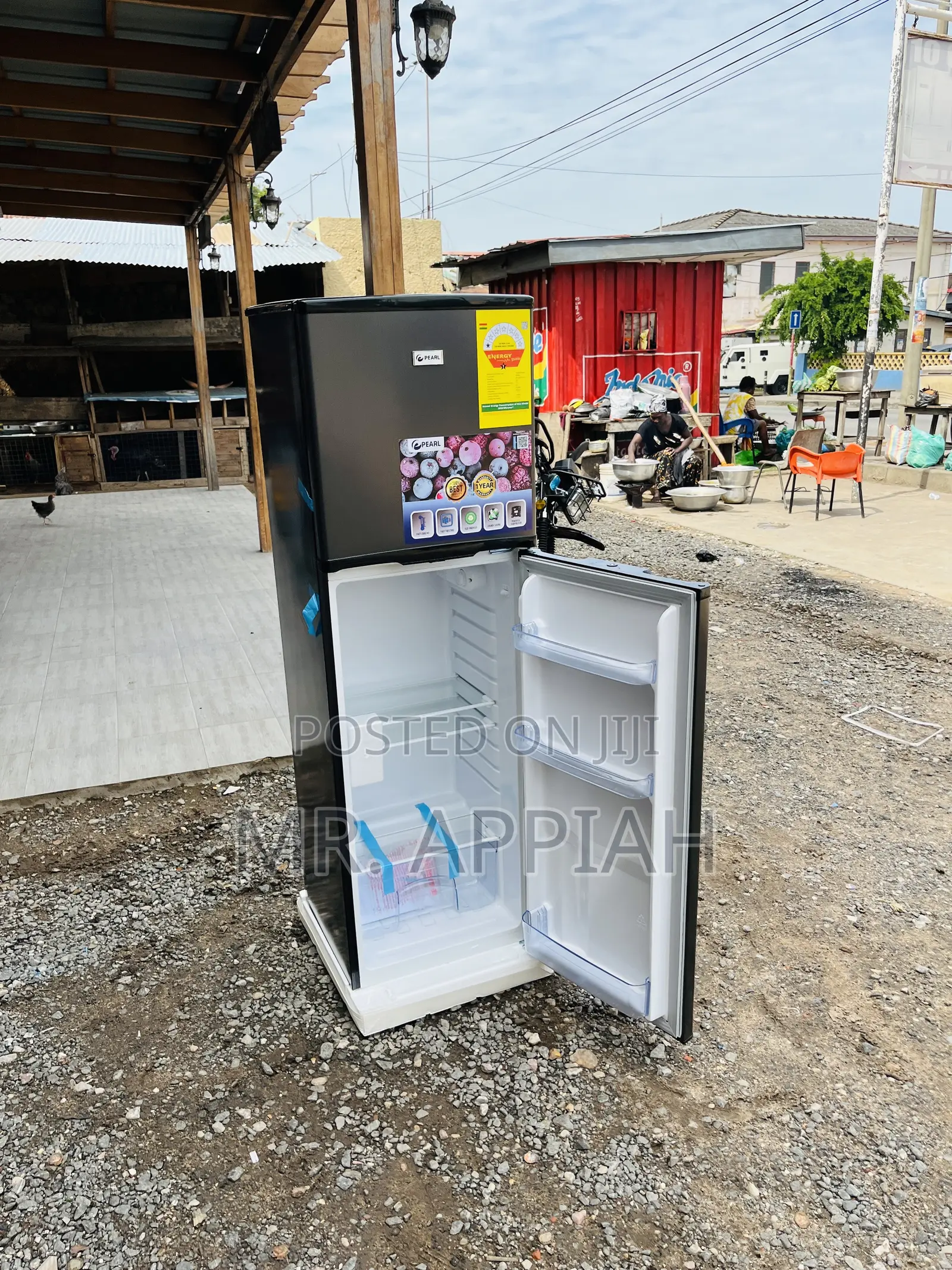 Fast Cooling Double Door Pearl Fridge(Pf-262tix-1 A.).