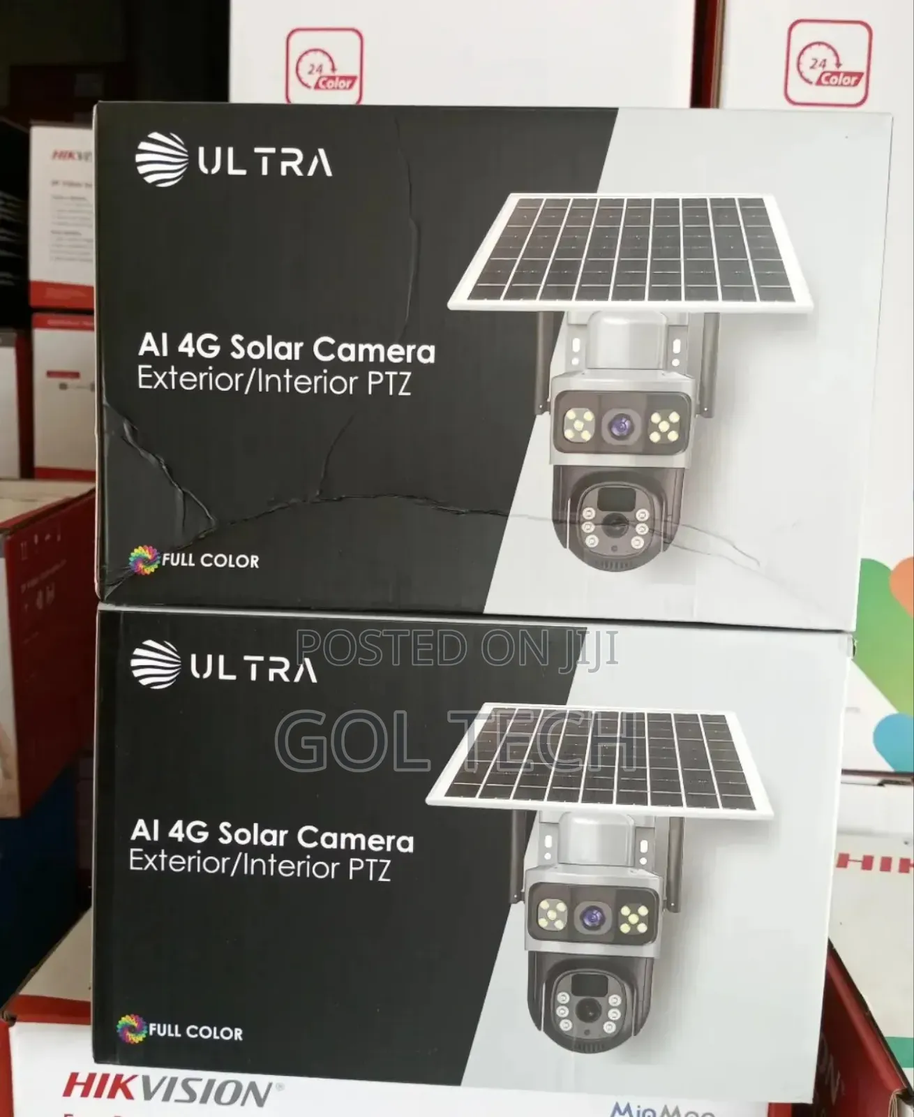 Solar 4g Wireless Camera Ultra Dual Lens