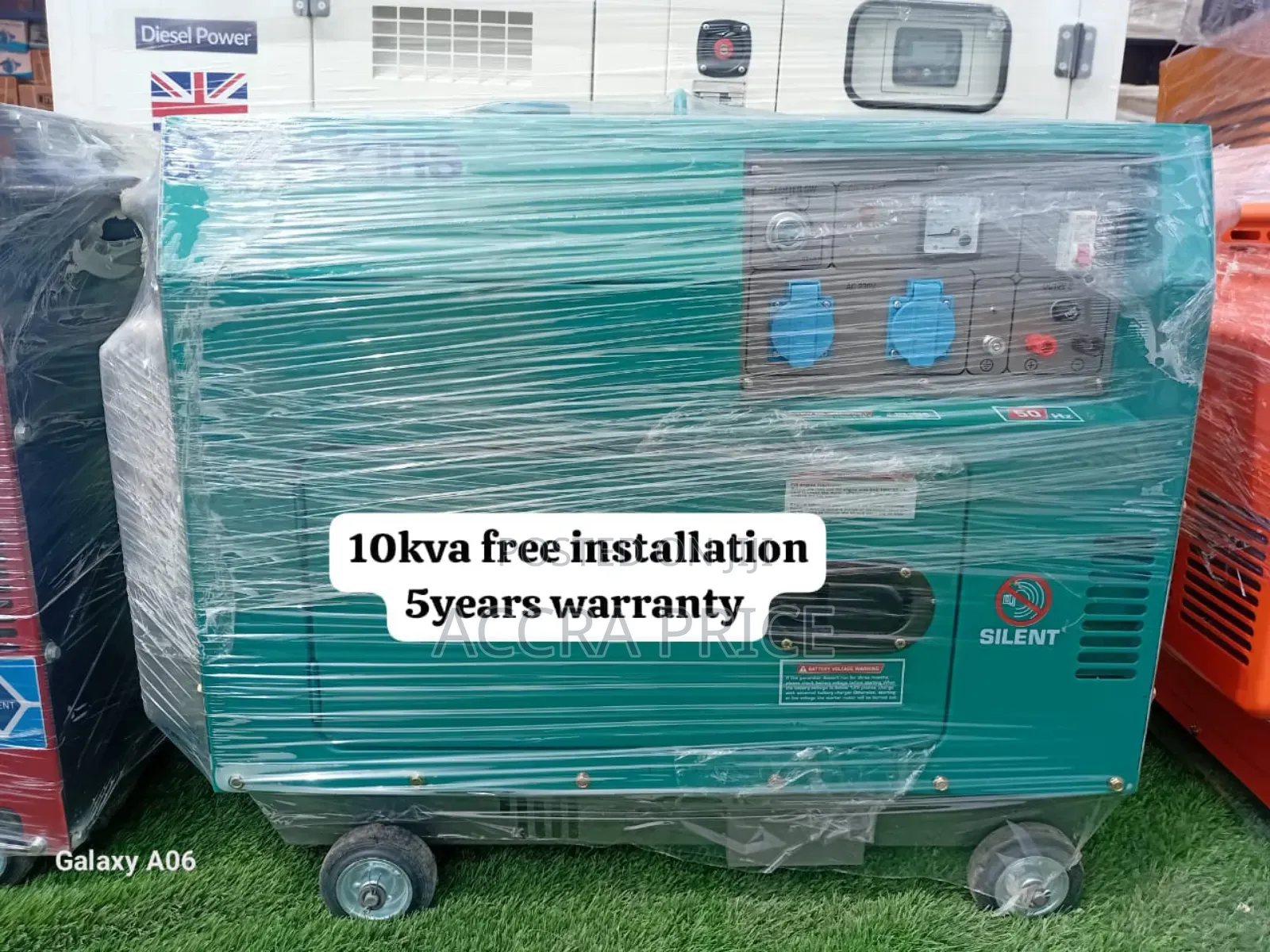 Solara Base Perkins 10kva 13000watts Diesel Generator