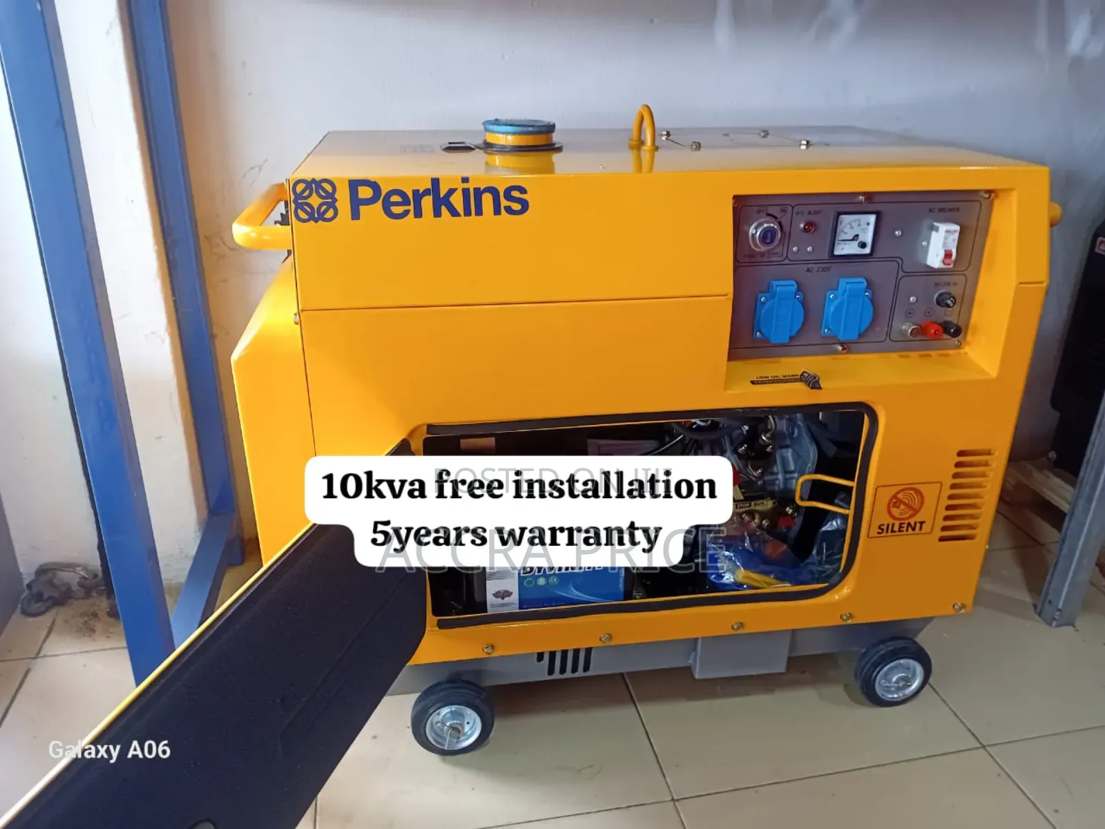 Luxe Force Perkins 10kva Diesel 13000watts Diesel Generator