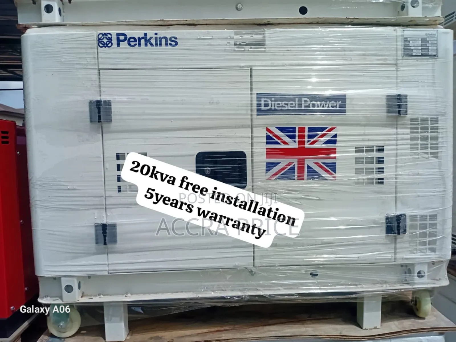 Vanta Prime 20kva Perkins Diesel Silent Generator 20kva
