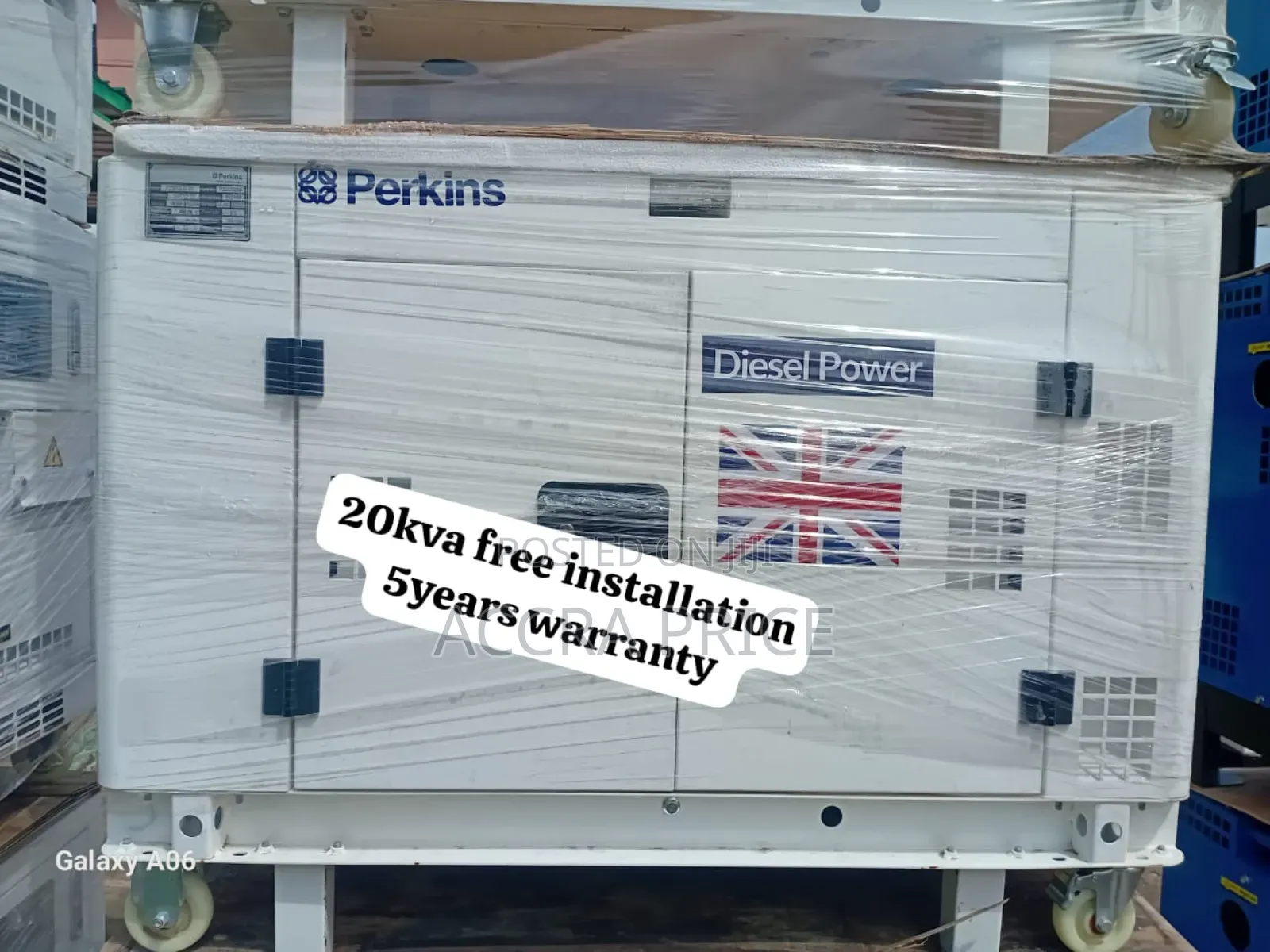 Supra Port Perkins 20kva Diesel Generator 20kva Perkins