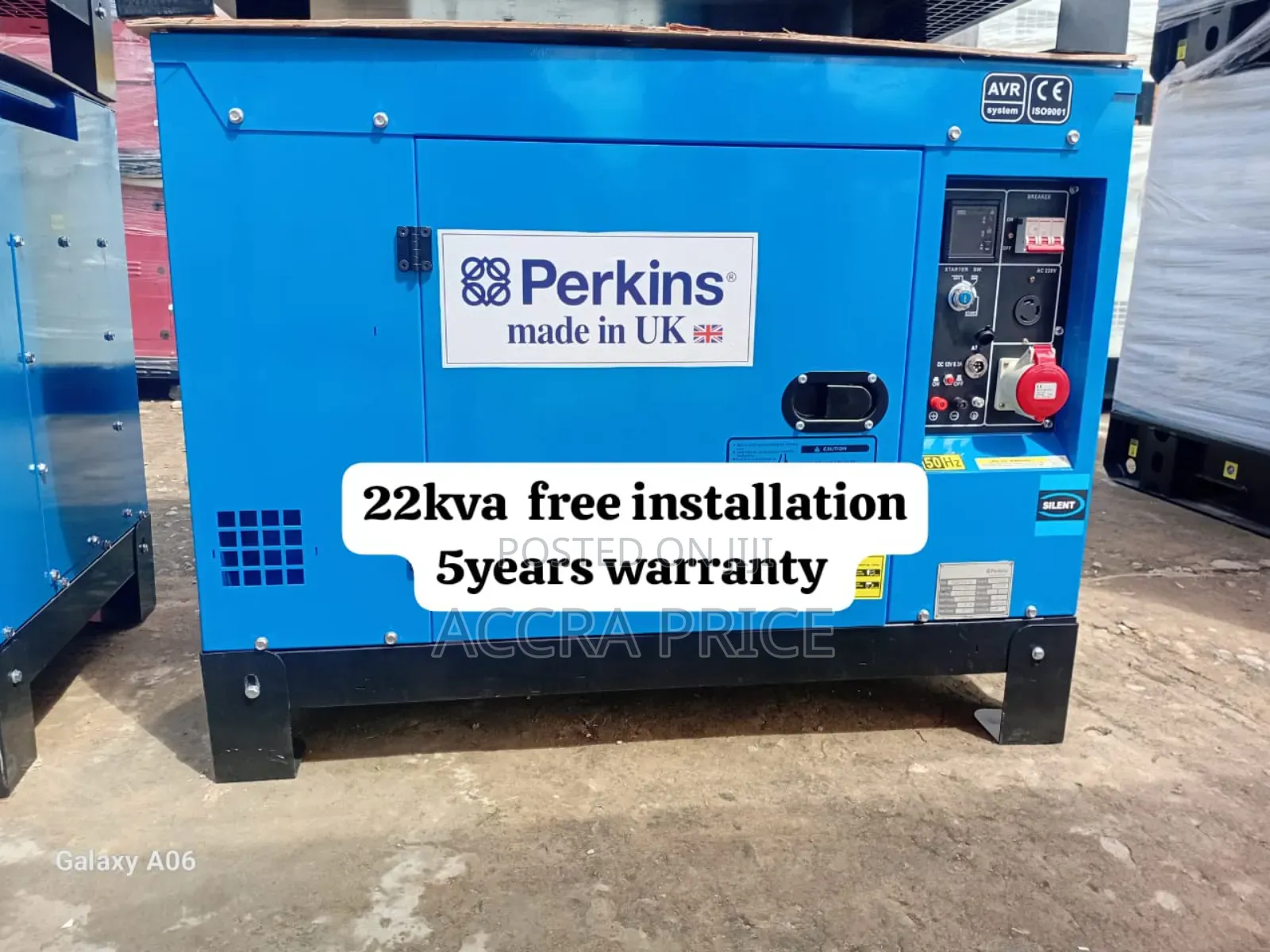 True Scope Perkins 22kva (Ats)Perkins 22kva Diesel Generator