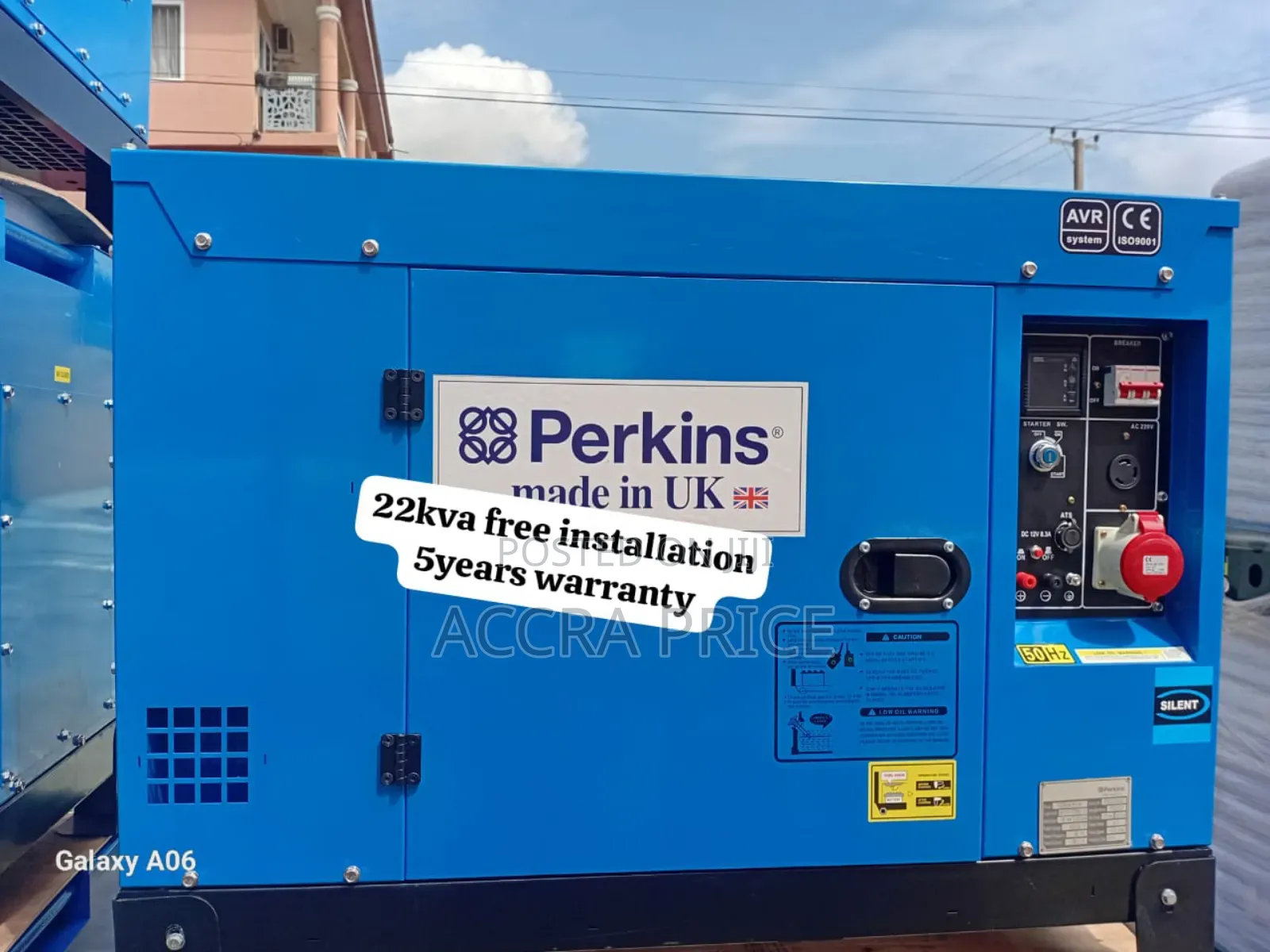 Voltcore Perkins 22kva Diesel Generator 22kva Diesel