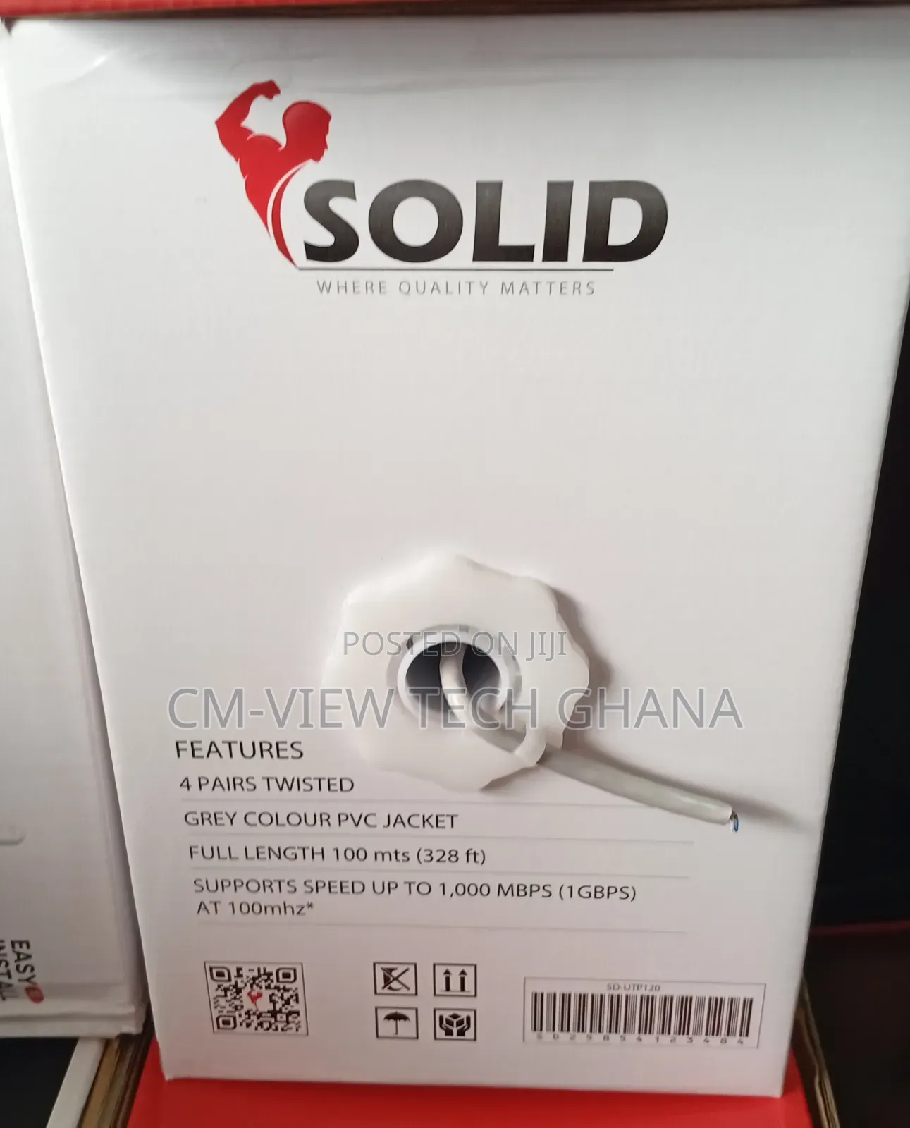 100m Utp Cat6 Cable Solid