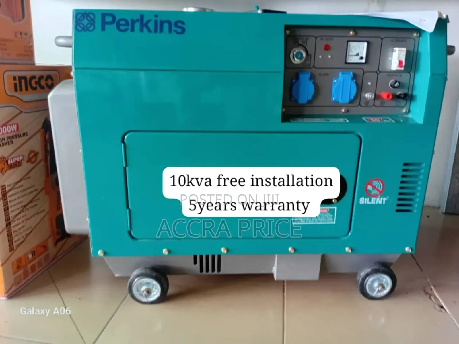 Majestic Surge Perkins 10kva 13000watts Diesel Generator
