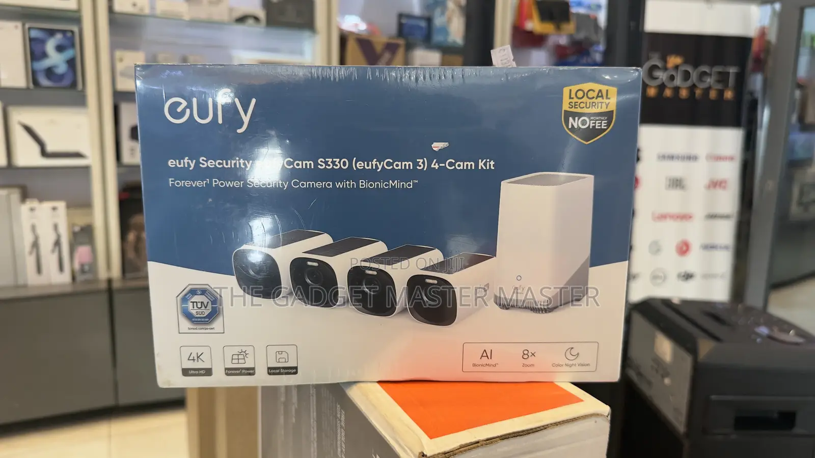 Eufy Security Eufycam S330 (Eufycam 3) 4-Cam Kit