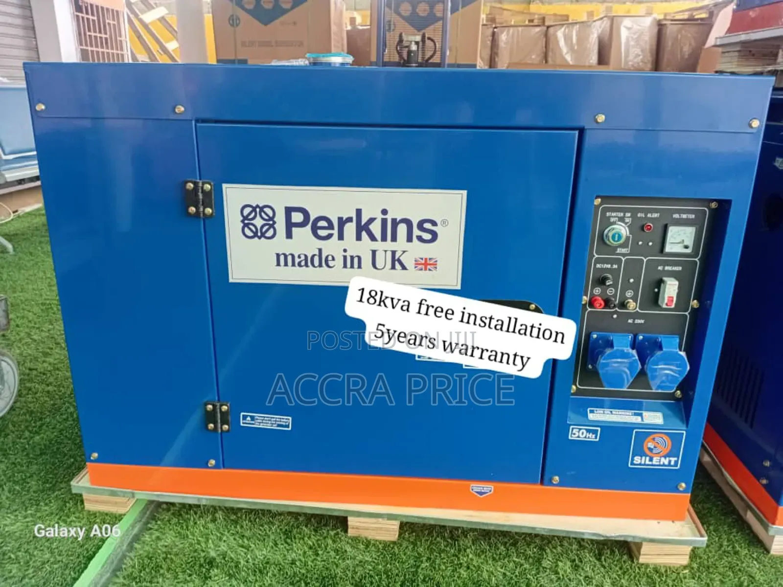 Volt Volt Perkins 18kva Diesel Generator 18kva Diesel
