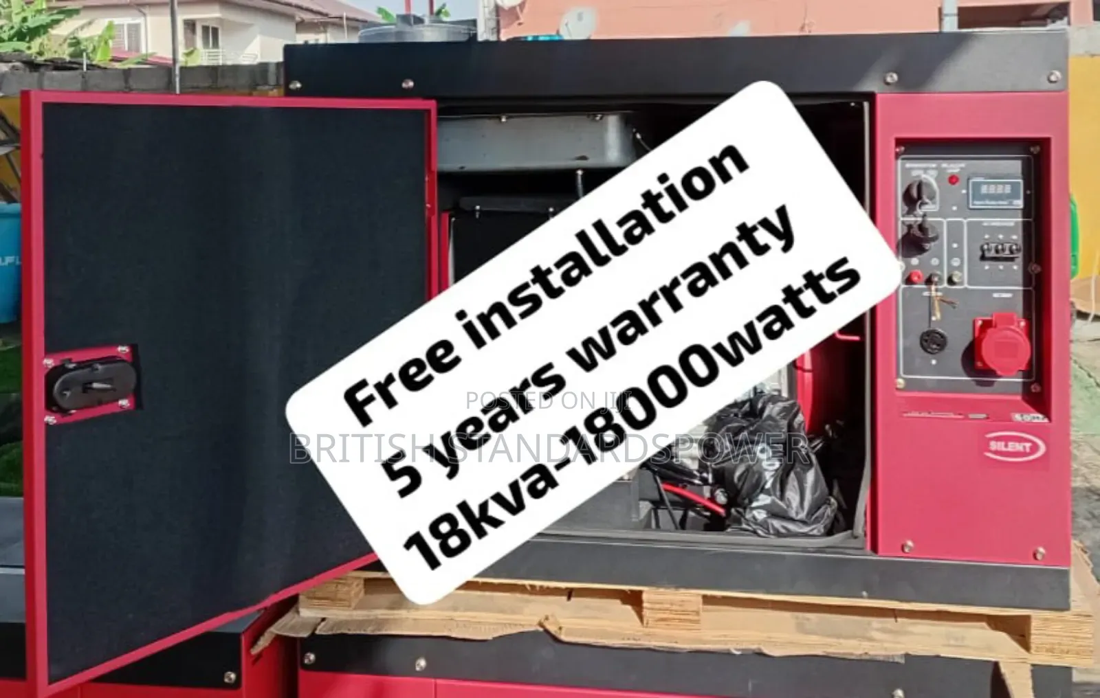 Microgrid Power 18kva Silent Diesel Generator