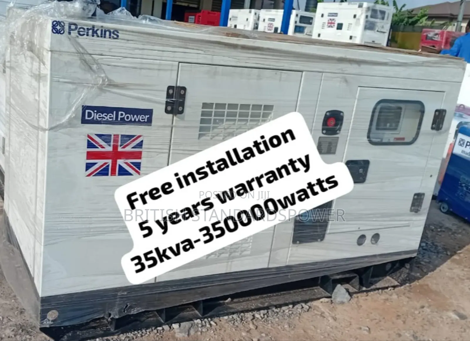 Energy Integrated Power 35kva Silent Diesel Generator