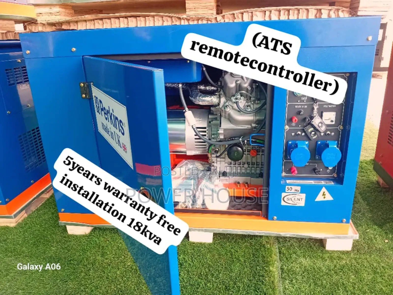 Aircool Lyralink 18kva Perkins Diesel 18kva Generator