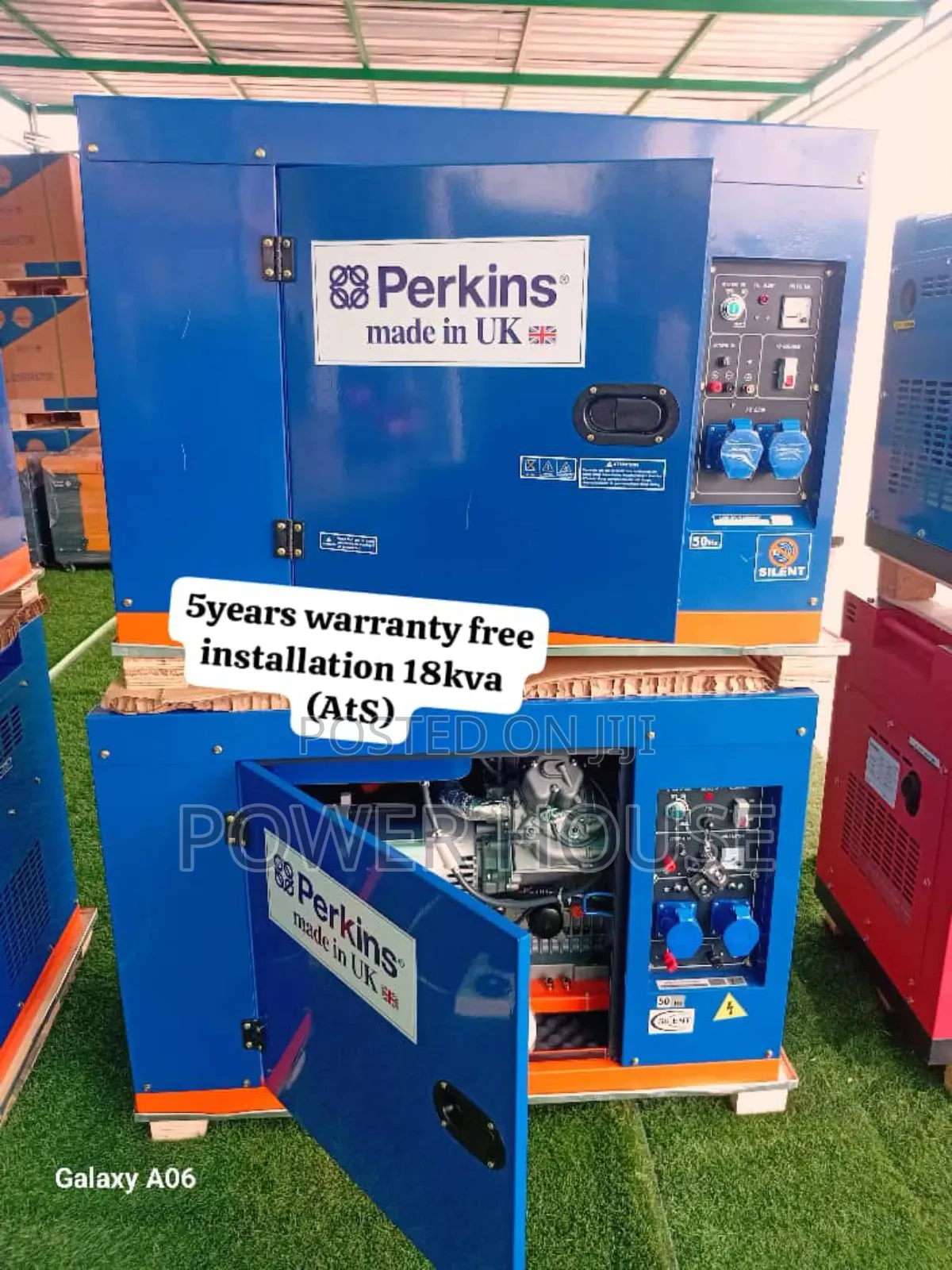 Aircool Eterna 18kva Generator 18kva Perkins Generator