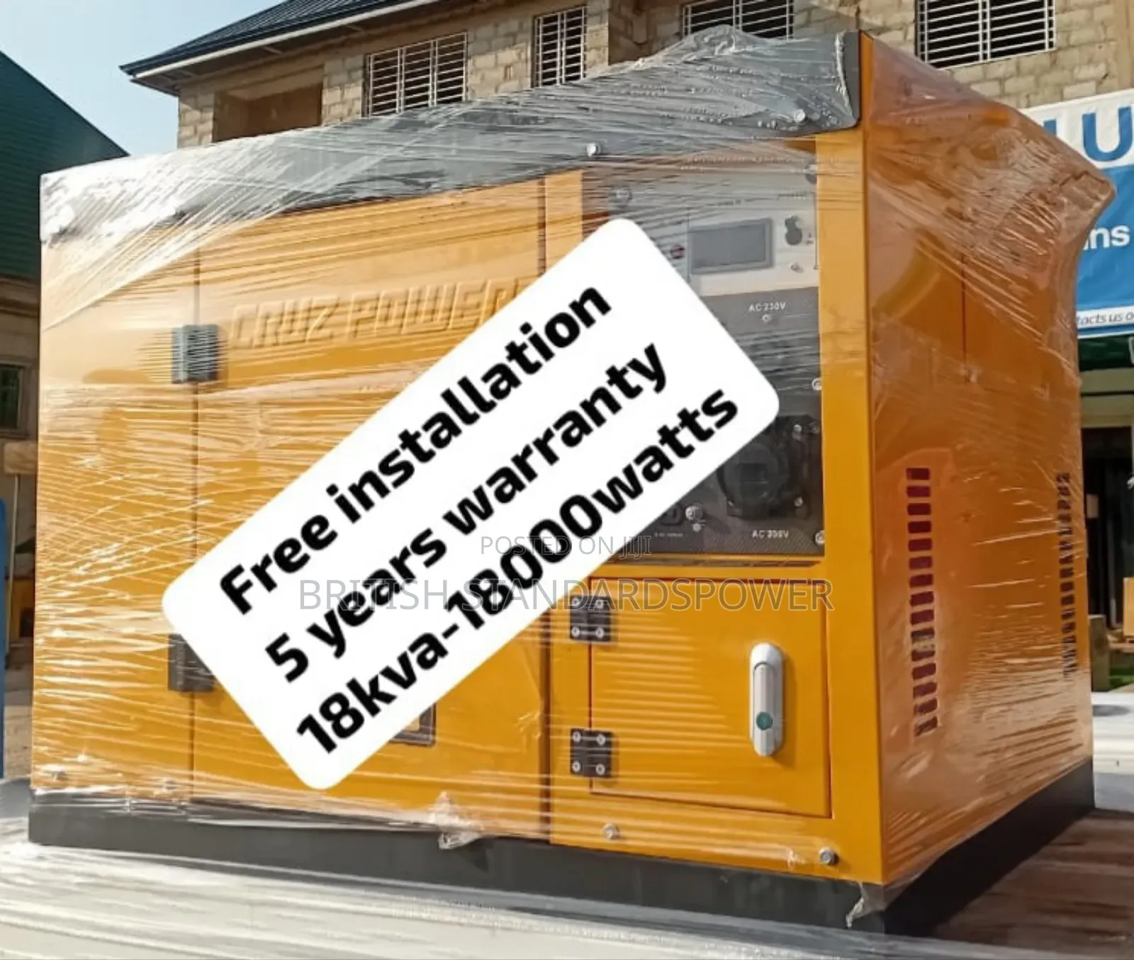 Non-Stop Power 18kva Silent Diesel Generator