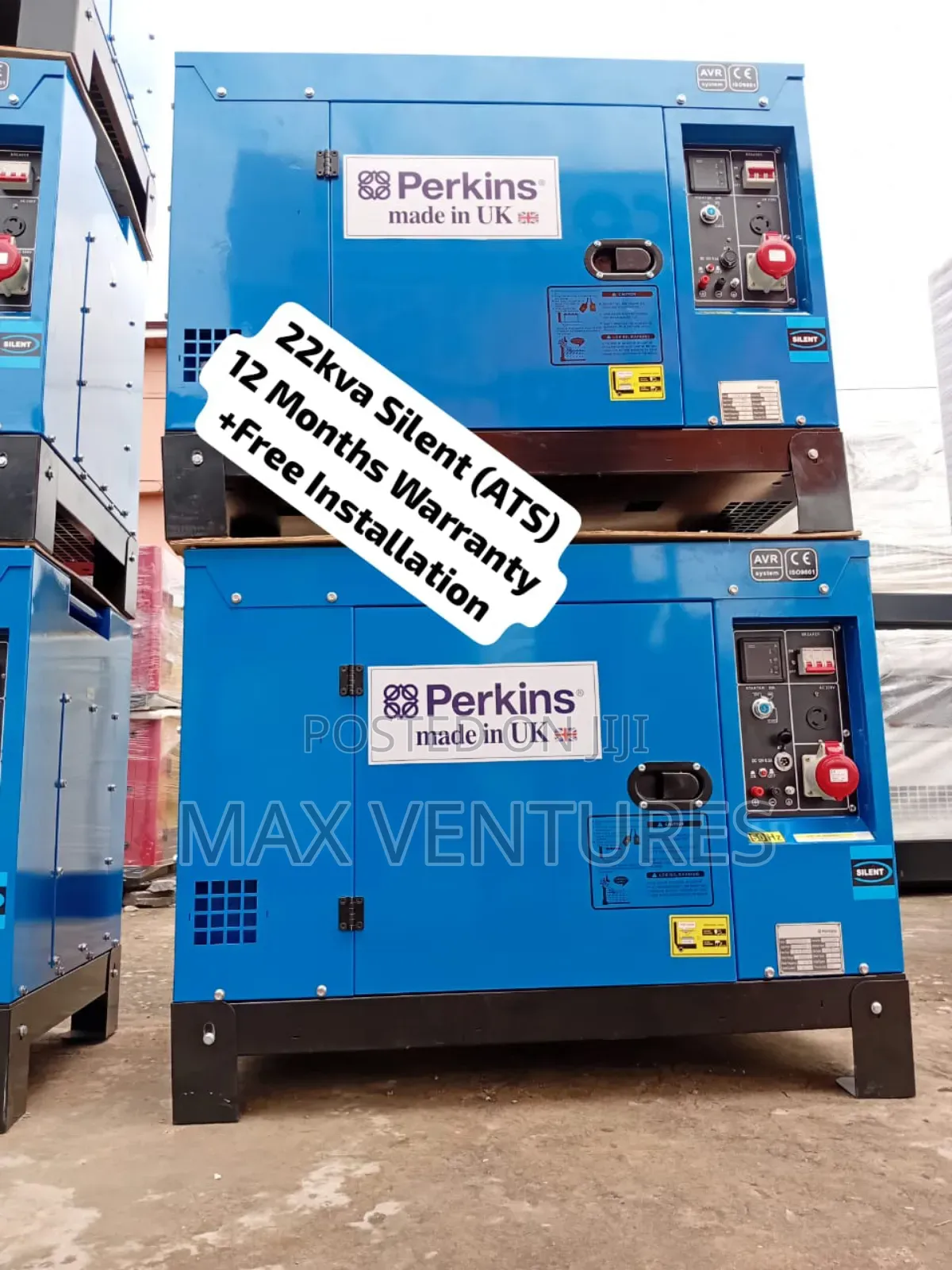 Perkins Diesel 22kva Increased Productivity Silent Generator