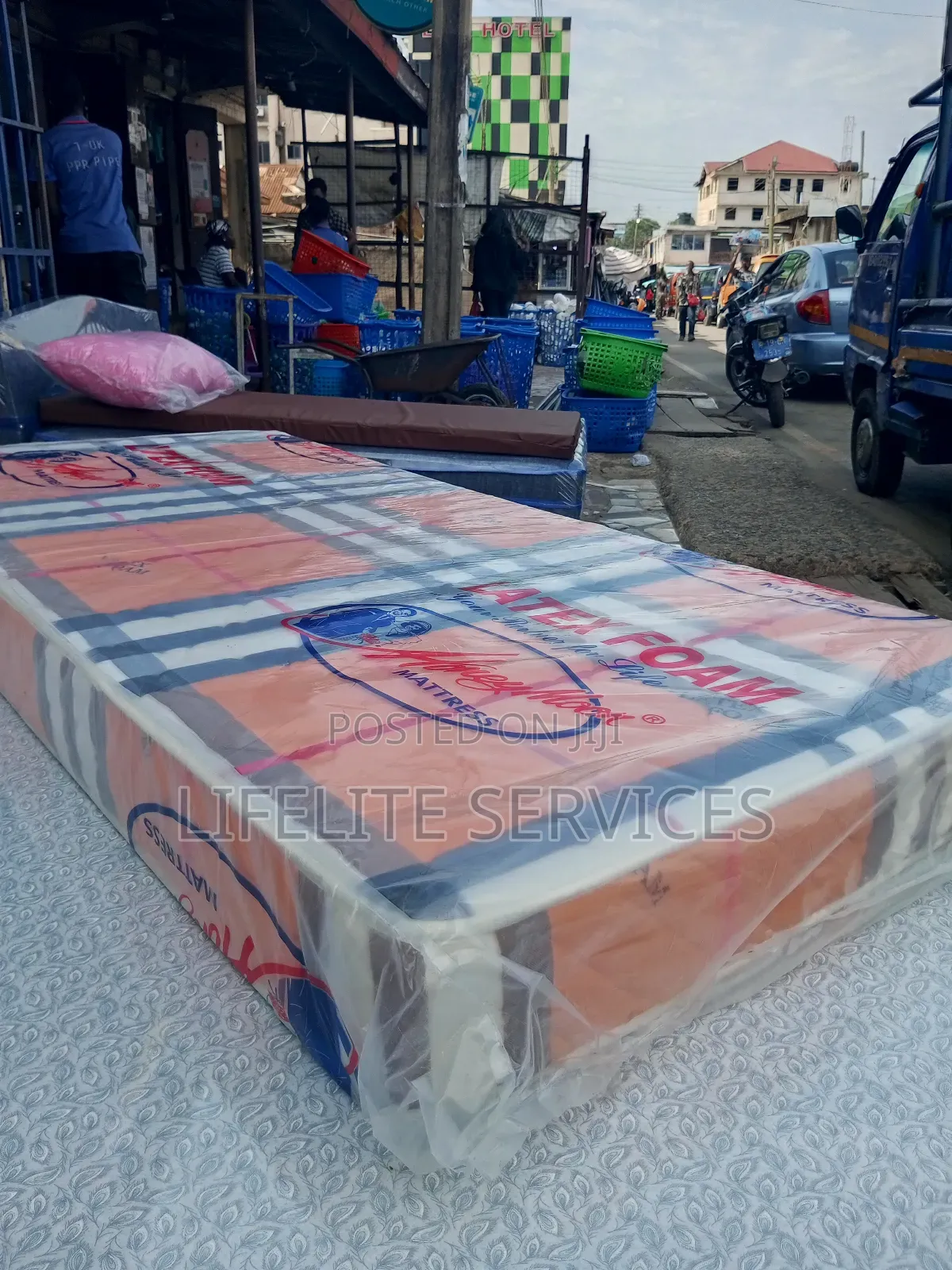 6" Single Size Mattress/Latex Foam