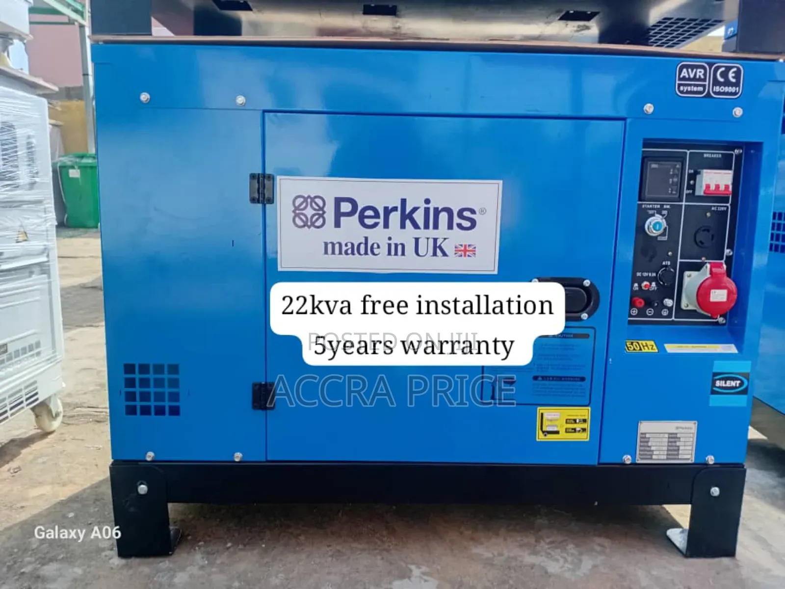 Onyx Engine Perkins 20kva Diesel Generator 20kva Perkins