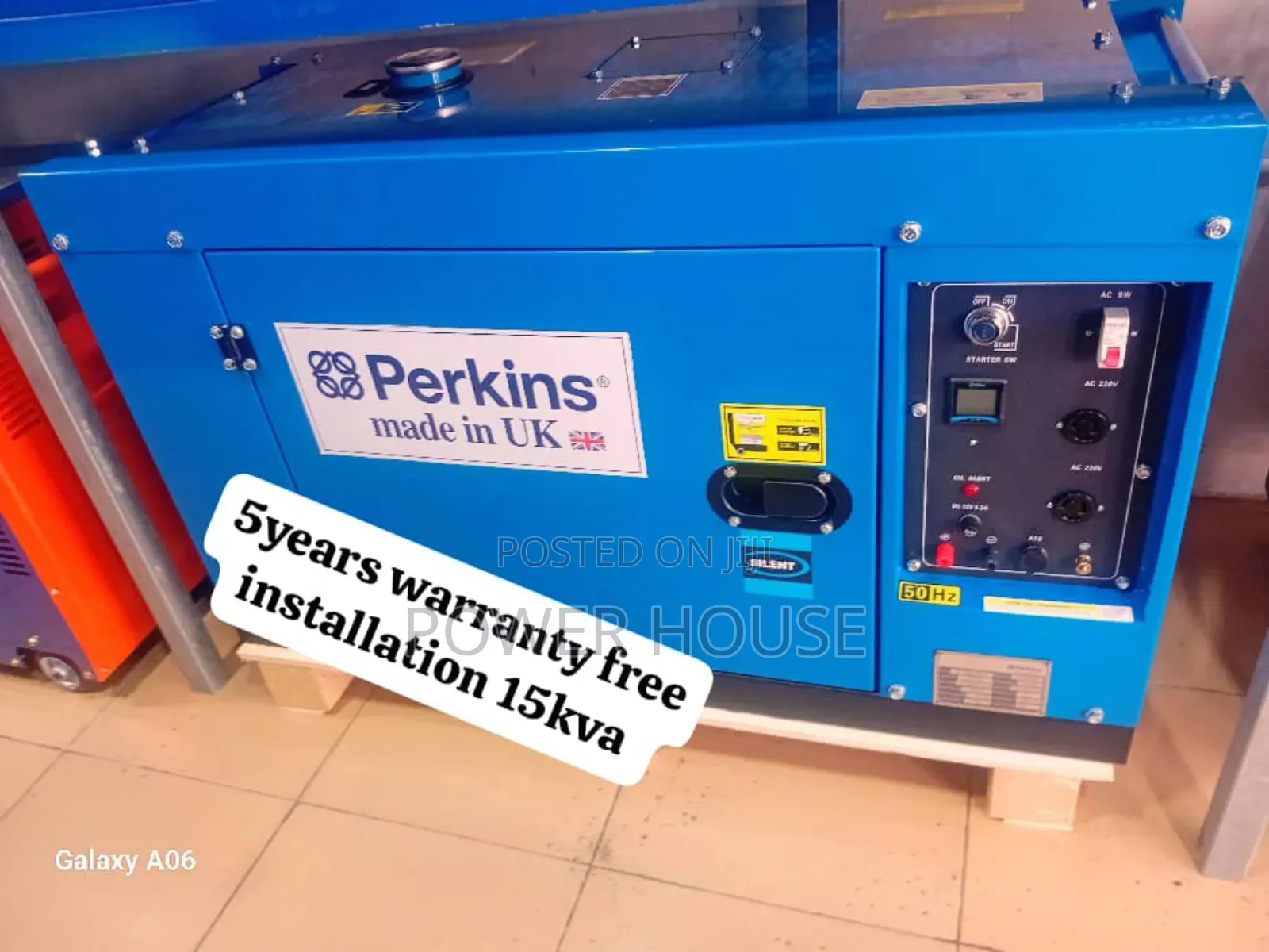 Electric Orinm Amp 18kva Perkins Diesel Generator 18kva