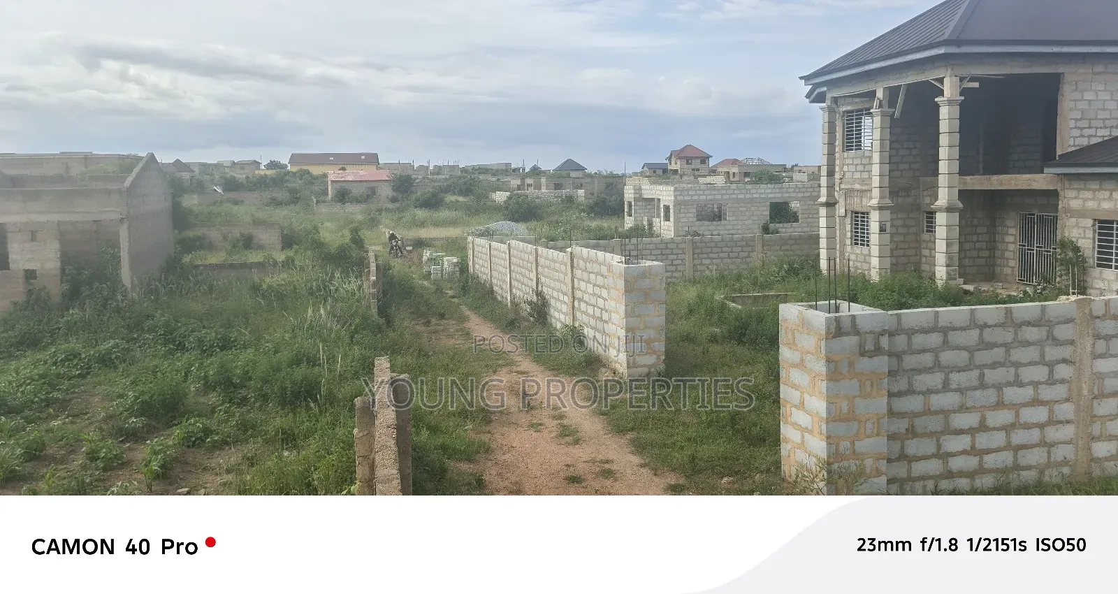 One Plot of Land for Sale Amasaman Danchira 90,000