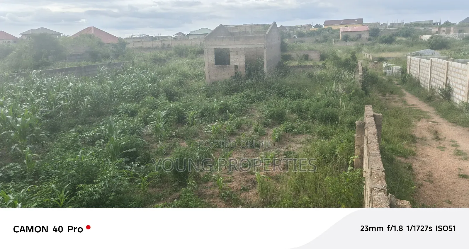 One Plot of Land for Sale Amasaman Danchira 90,000