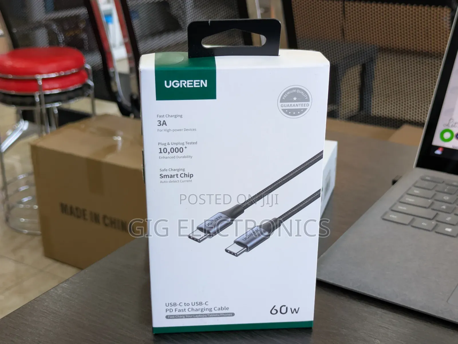 Ugreen USB C to USB C Cable 60w 2m