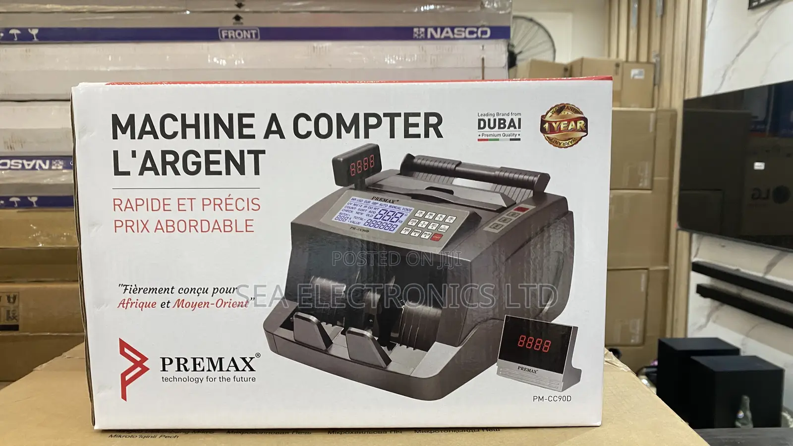 Cash Money Counting Machine